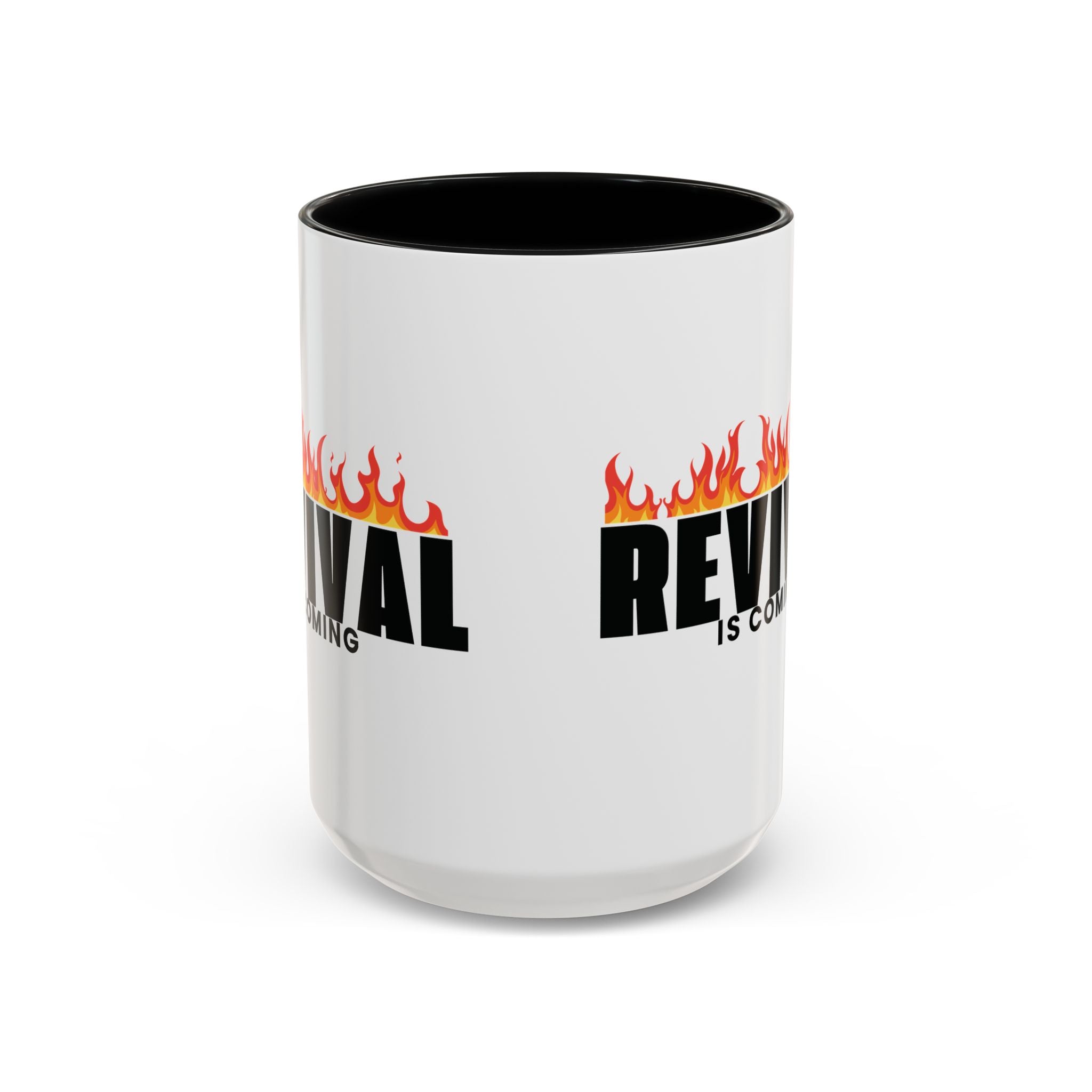 Revival is Coming Mug – Bold Faith, Multiple Colors Ceramic Coffee Mug (11, 15oz), Gifts for Church, Christmas Gifts, Birthday Gifts, Baptism Gifts, Gifts for Her, Gifts for Him, Gifts for Ministry