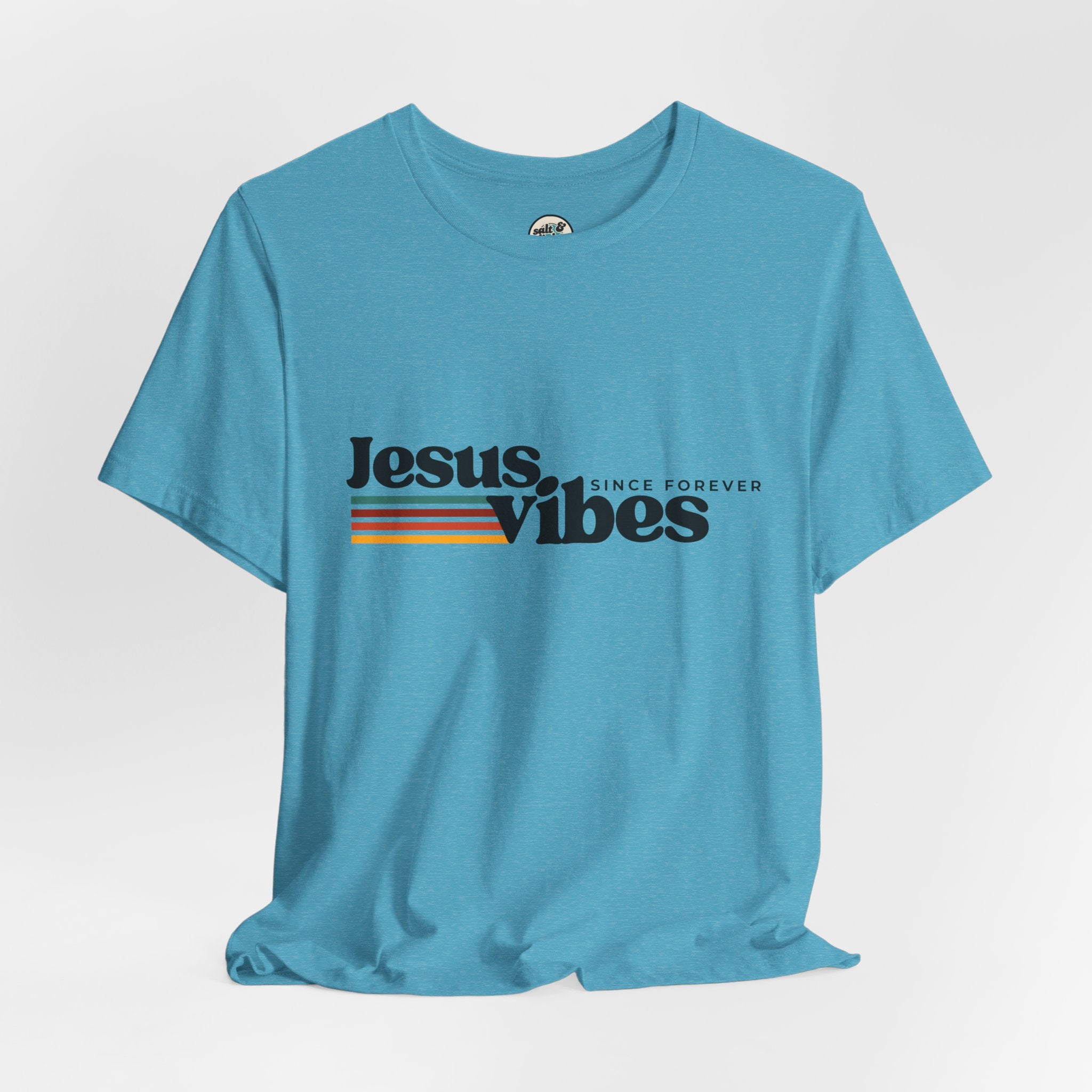 Jesus Vibes Tee, Perfect for Gift, Casual Wear, Christian Clothing, Gifts for Ministry, Christmas Gifts, Birthday Gifts, Gifts for Her, Gifts for Friends