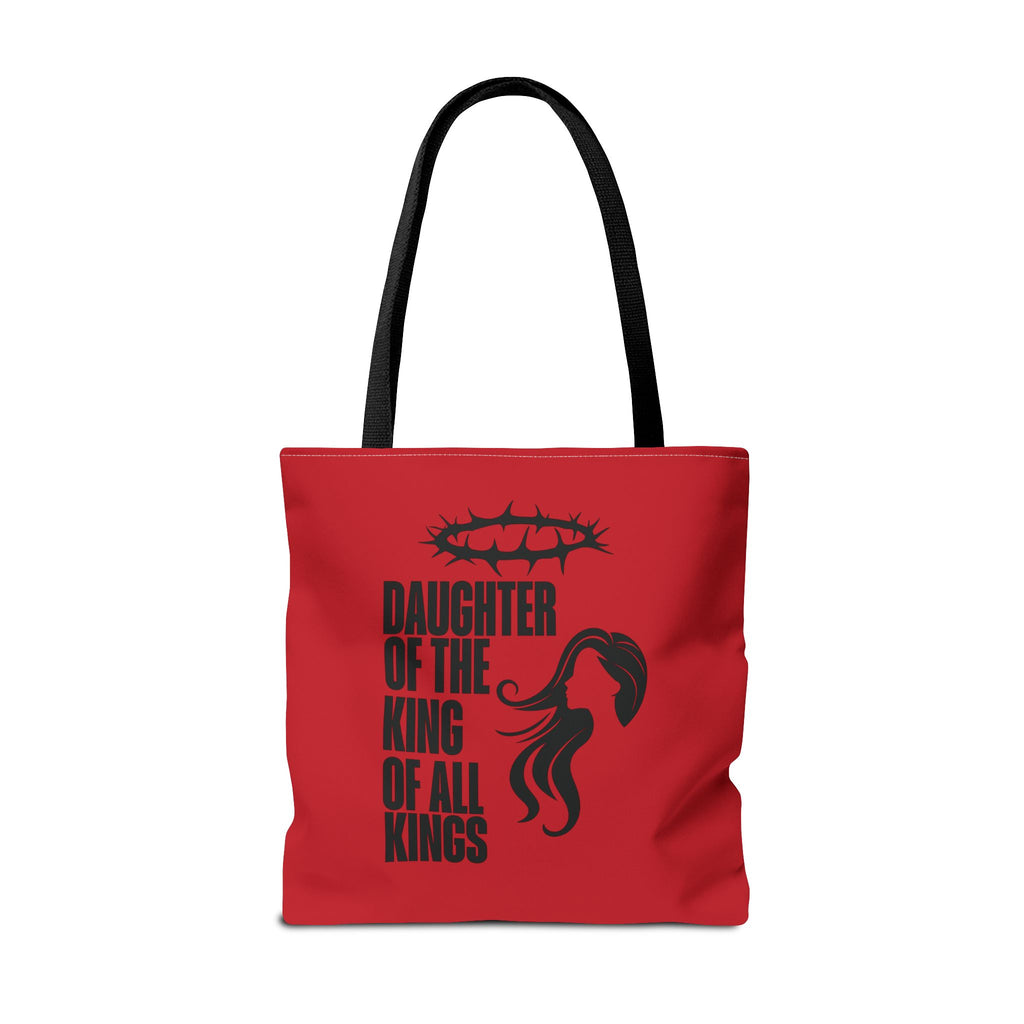 Daughter of the King Tote Bag -Red