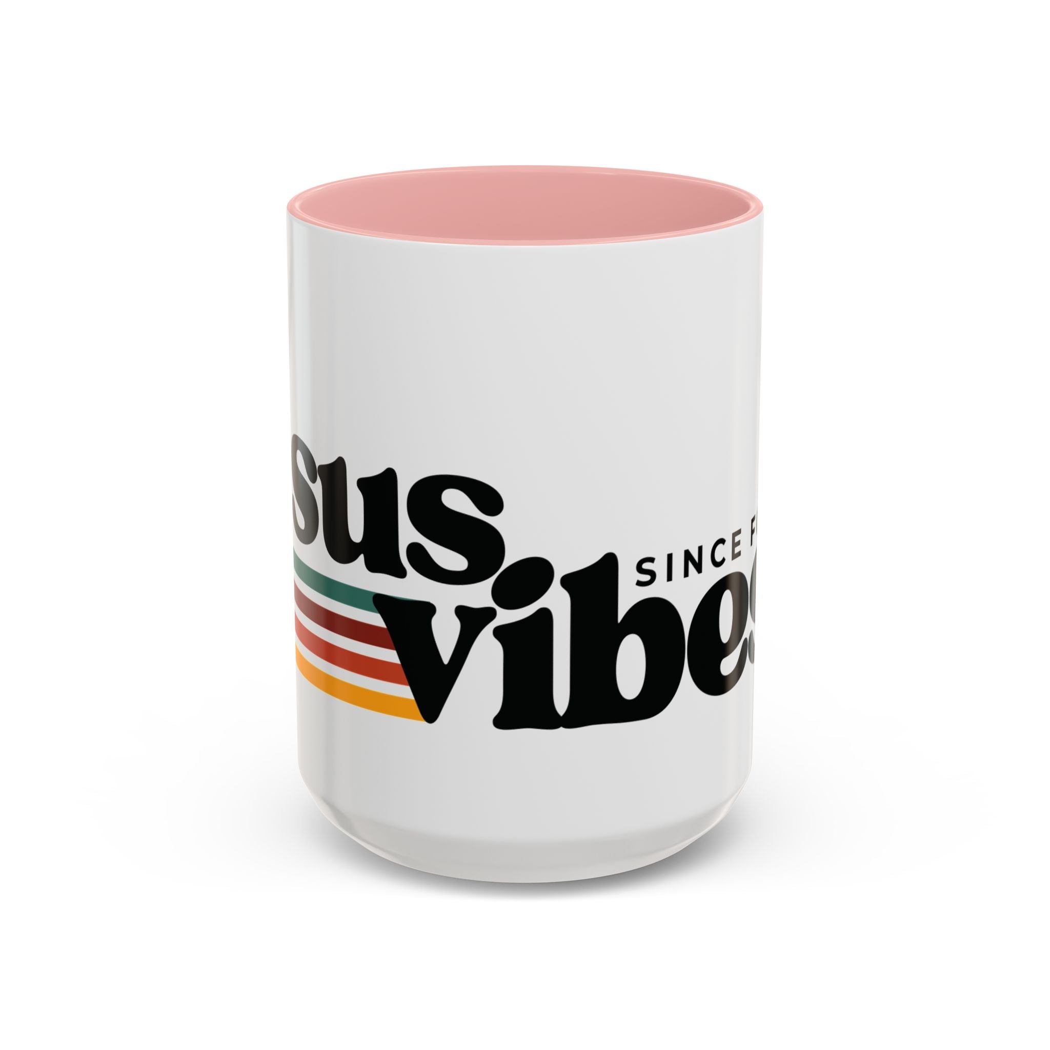 ☕️ Jesus Vibes Since Forever Mug – Retro Faith Edition, (11oz, 15oz) Christian Gifts, Christmas Gifts, Birthday Gifts, Gifts for Her, Gifts for Him, Gifts for Ministry, Retro Coffee Mugs