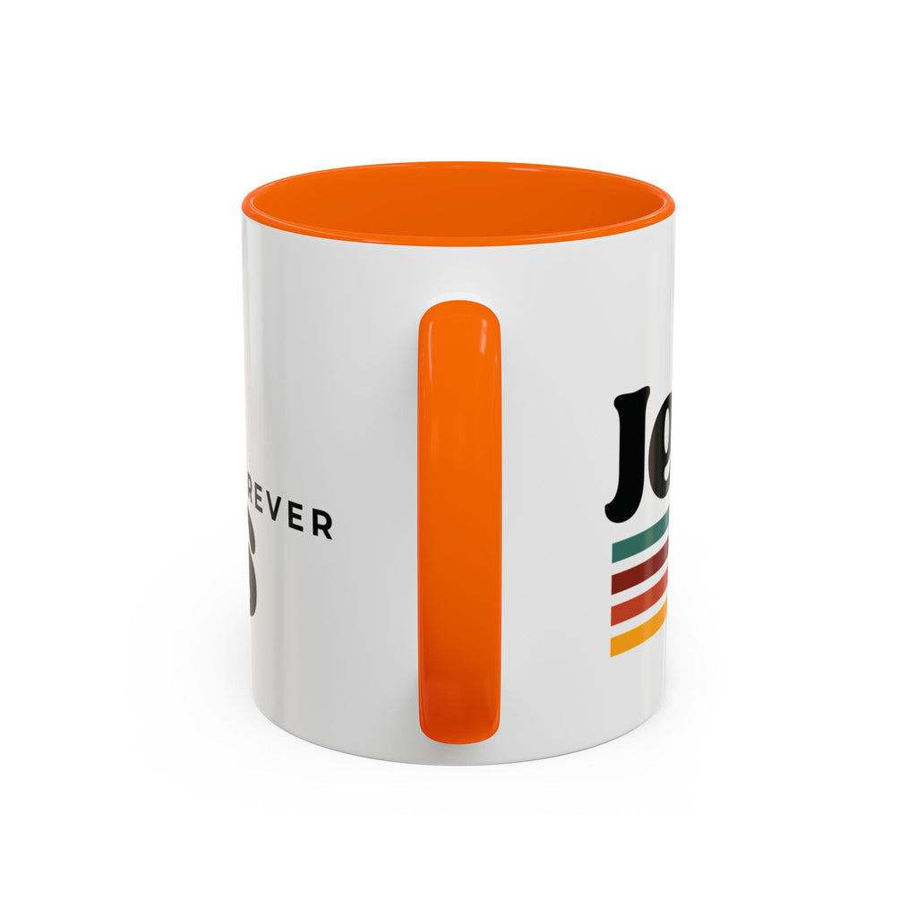 ☕️ Jesus Vibes Since Forever Mug – Retro Faith Edition, (11oz, 15oz) Christian Gifts, Christmas Gifts, Birthday Gifts, Gifts for Her, Gifts for Him, Gifts for Ministry, Retro Coffee Mugs