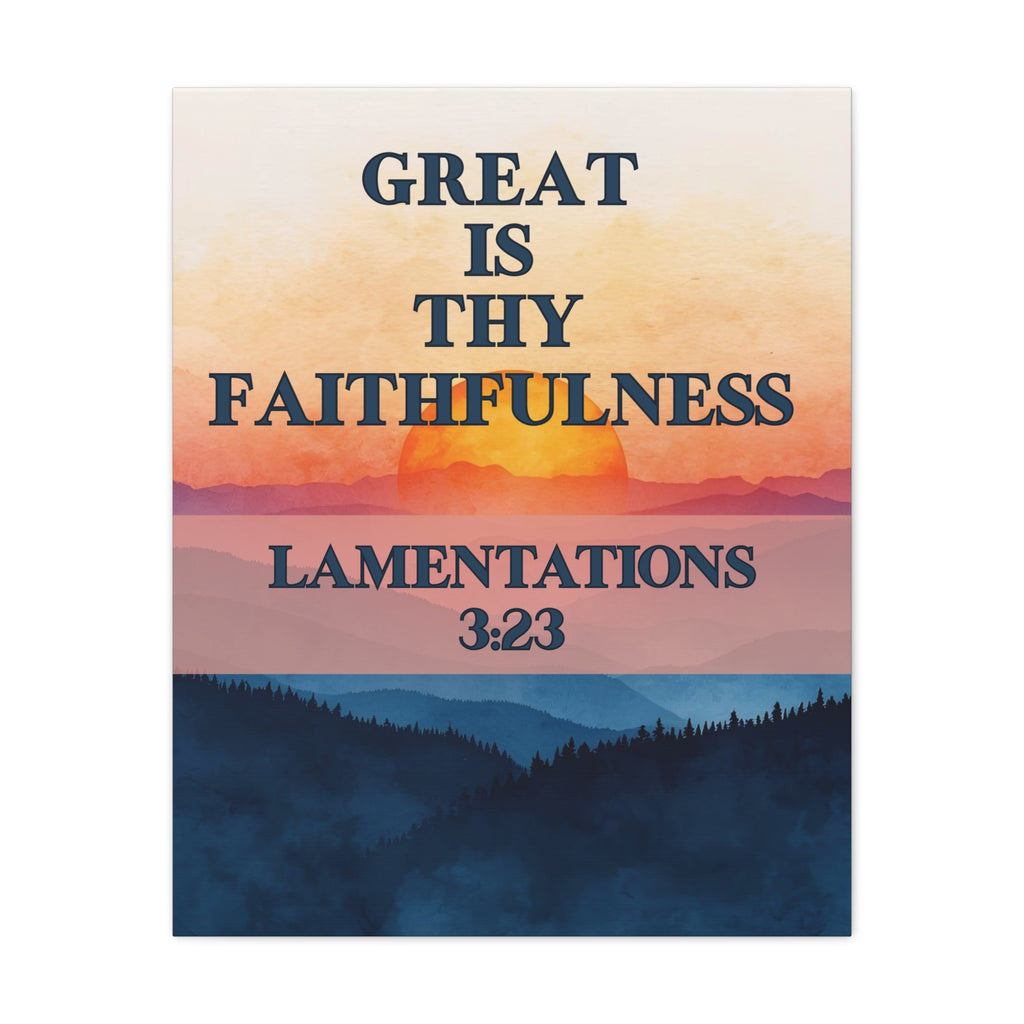 Great Is Thy Faithfulness Wall Art