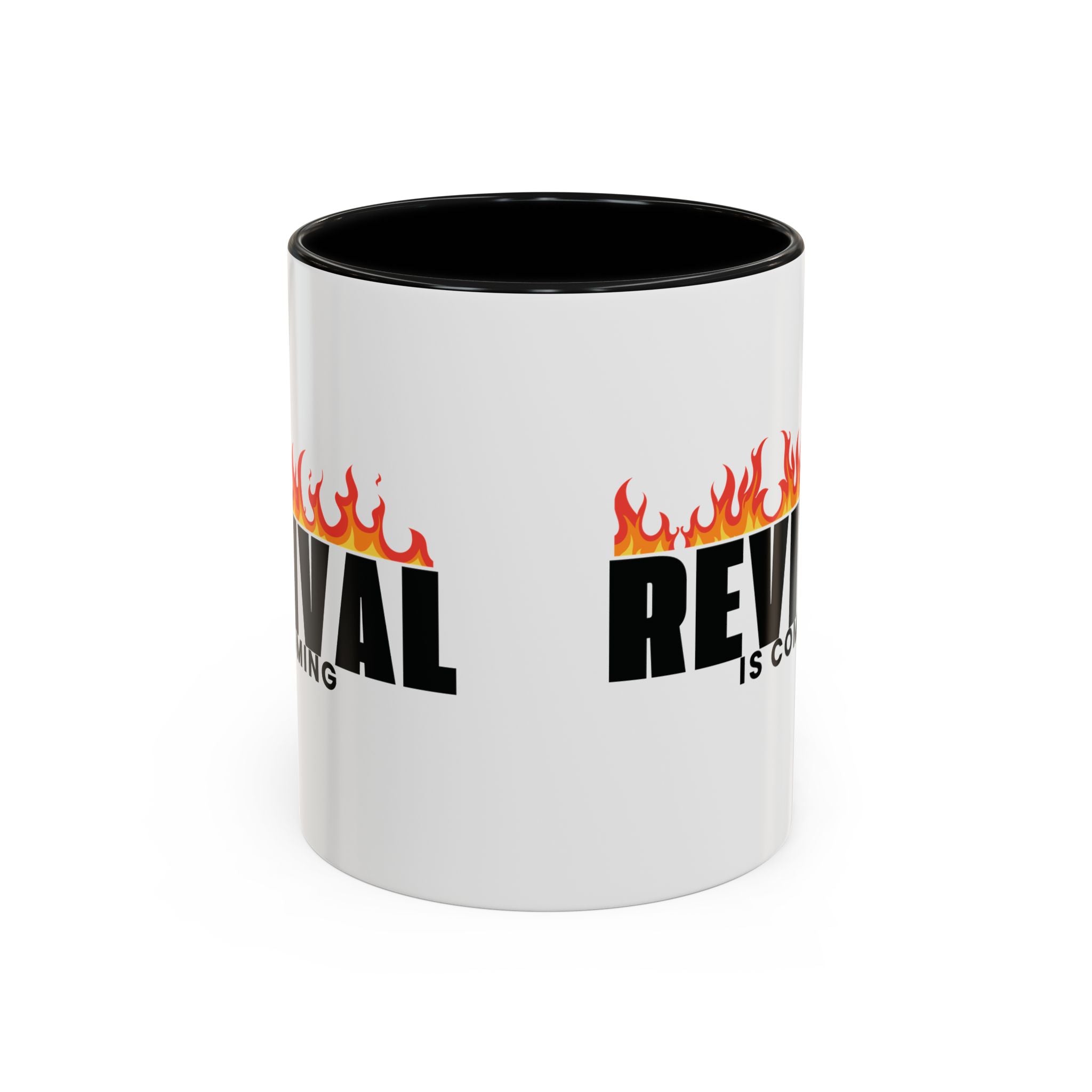 Revival is Coming Mug – Bold Faith, Multiple Colors Ceramic Coffee Mug (11, 15oz), Gifts for Church, Christmas Gifts, Birthday Gifts, Baptism Gifts, Gifts for Her, Gifts for Him, Gifts for Ministry
