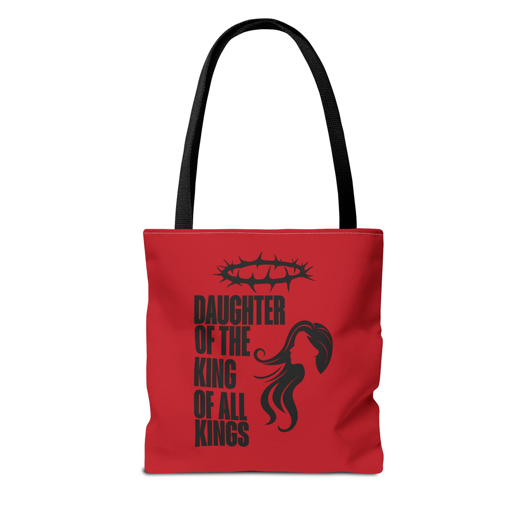 Daughter of the King Tote Bag -Red