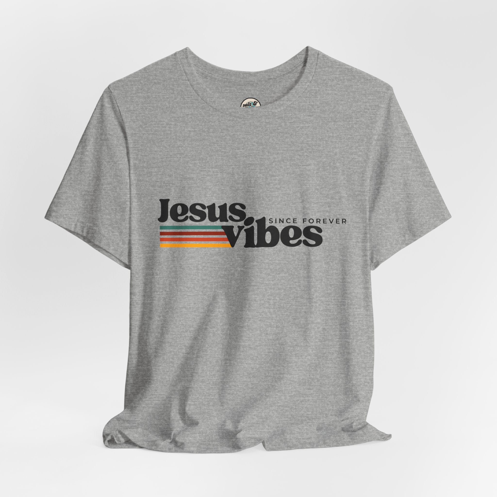 Jesus Vibes Tee, Perfect for Gift, Casual Wear, Christian Clothing, Gifts for Ministry, Christmas Gifts, Birthday Gifts, Gifts for Her, Gifts for Friends