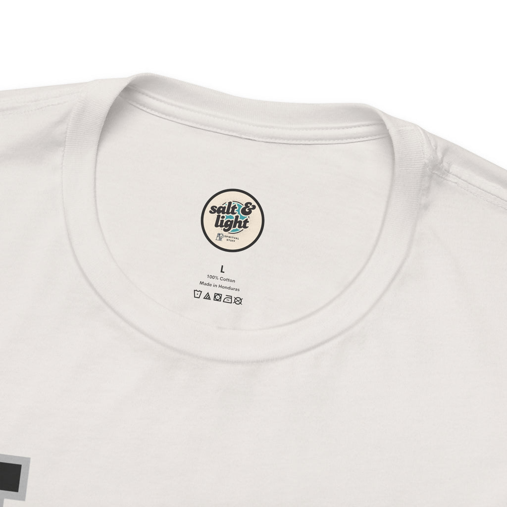 Be of Good Cheer John 16:33 Tee | Perfect for Gift, Casual Wear, Christian Clothing, Gifts for Ministry, Christmas Gifts, Birthday Gifts, Gifts for Her, Gifts for Friends