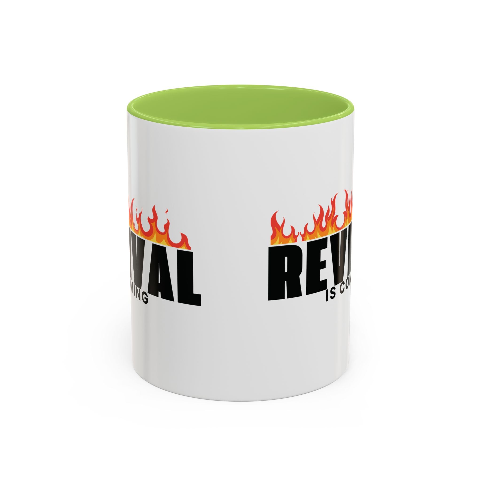 Revival is Coming Mug – Bold Faith, Multiple Colors Ceramic Coffee Mug (11, 15oz), Gifts for Church, Christmas Gifts, Birthday Gifts, Baptism Gifts, Gifts for Her, Gifts for Him, Gifts for Ministry