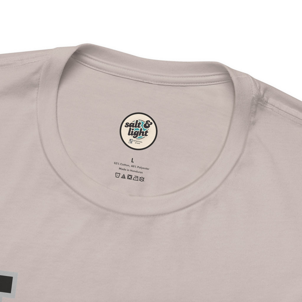 Be of Good Cheer John 16:33 Tee | Perfect for Gift, Casual Wear, Christian Clothing, Gifts for Ministry, Christmas Gifts, Birthday Gifts, Gifts for Her, Gifts for Friends