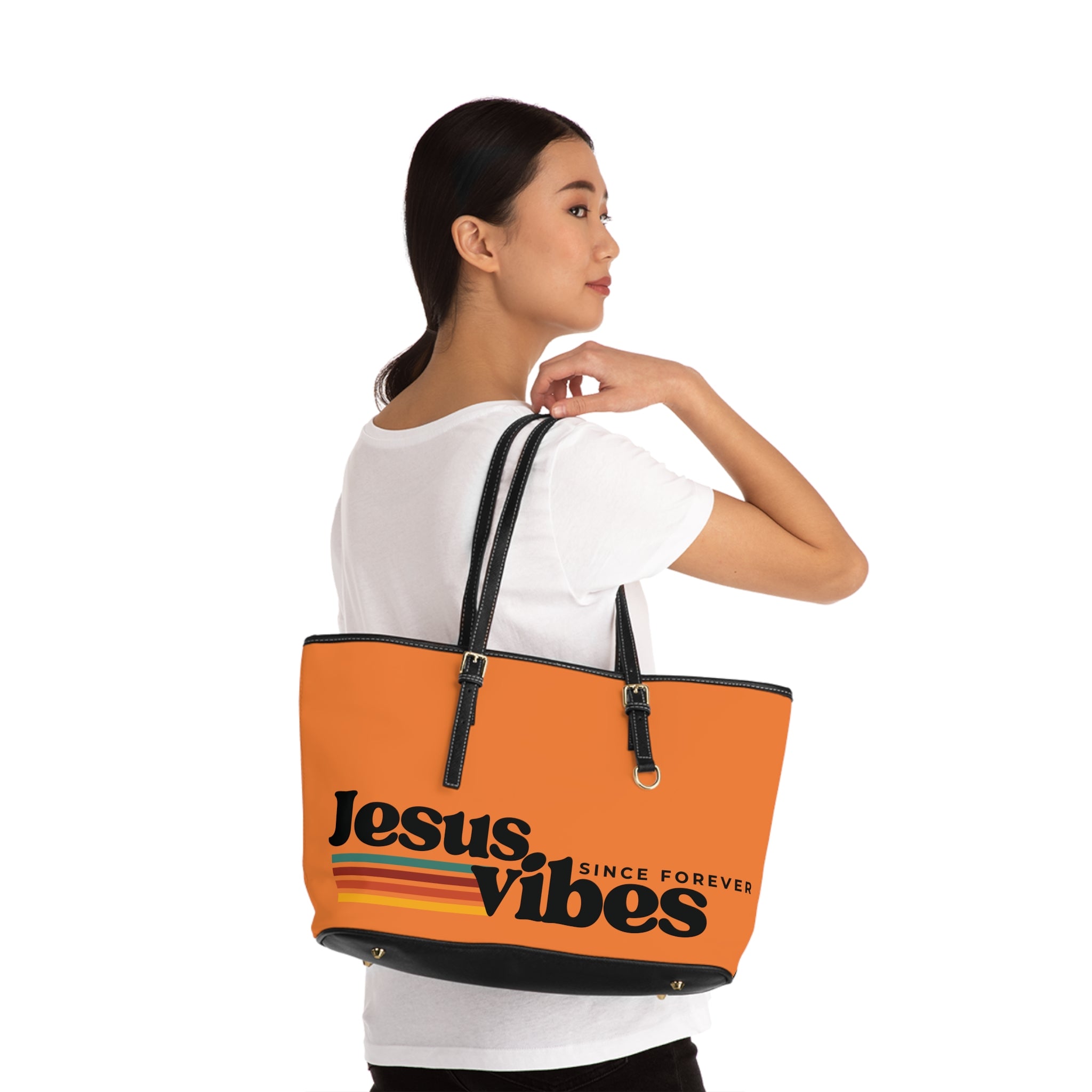 Jesus Vibes Handbag -  PU Leather Shoulder Bag