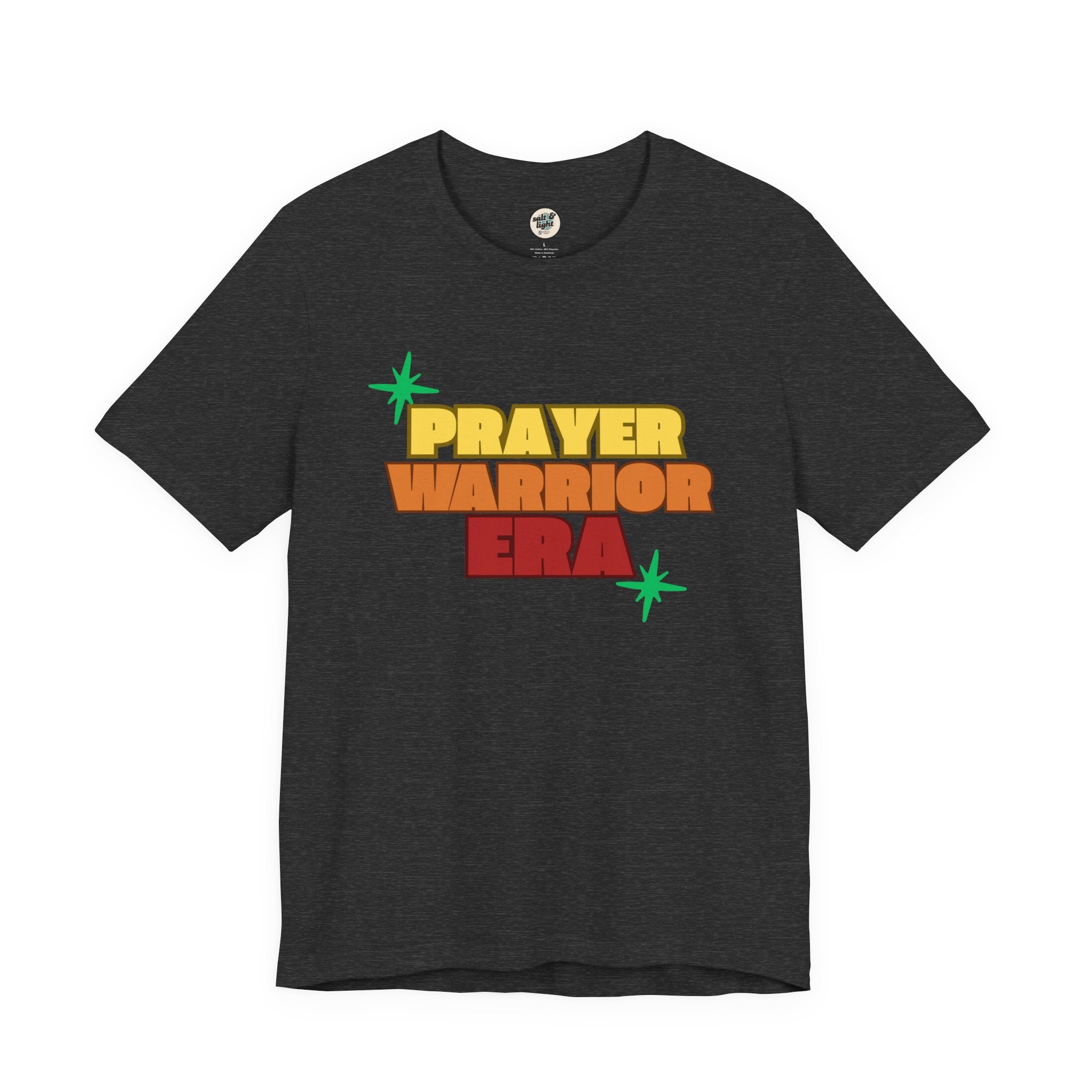 Prayer Warrior Era Tee, Perfect for Gift, Casual Wear, Christian Clothing, Gifts for Ministry, Christmas Gifts, Birthday Gifts, Gifts for Her, Gifts for Friends