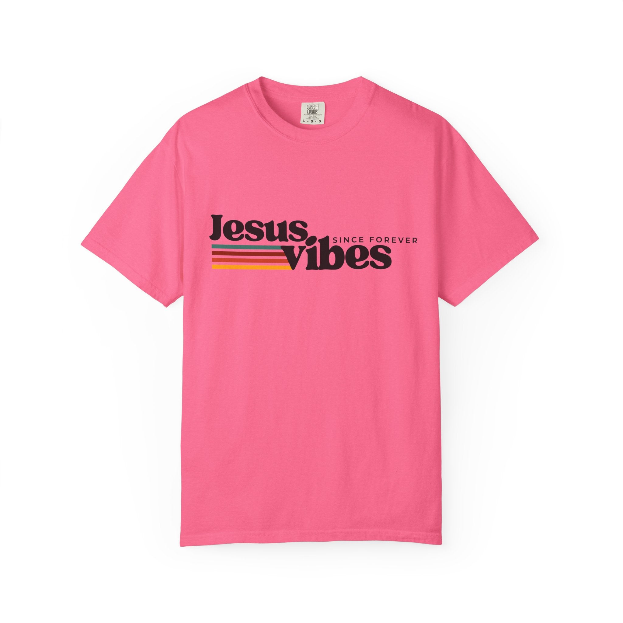 Jesus Vibes Unisex Garment-Dyed T-shirt, Christian Tshirts, Christian Merchandise, Gifts for Church, Gifts for Christmas, Gifts for Birthdays, Christian Apparel