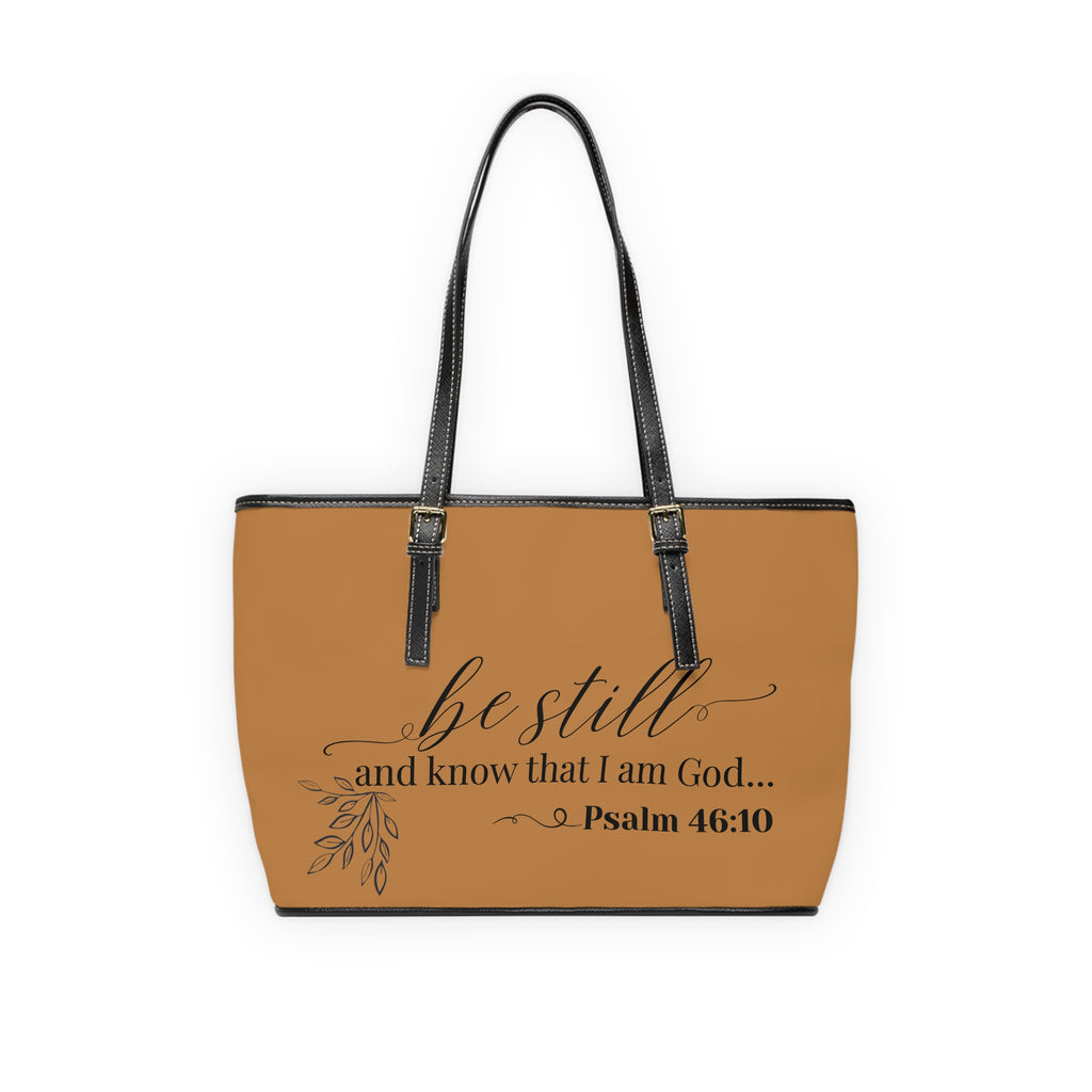 Stillness & Strength Handbag - PU Leather Shoulder Bag