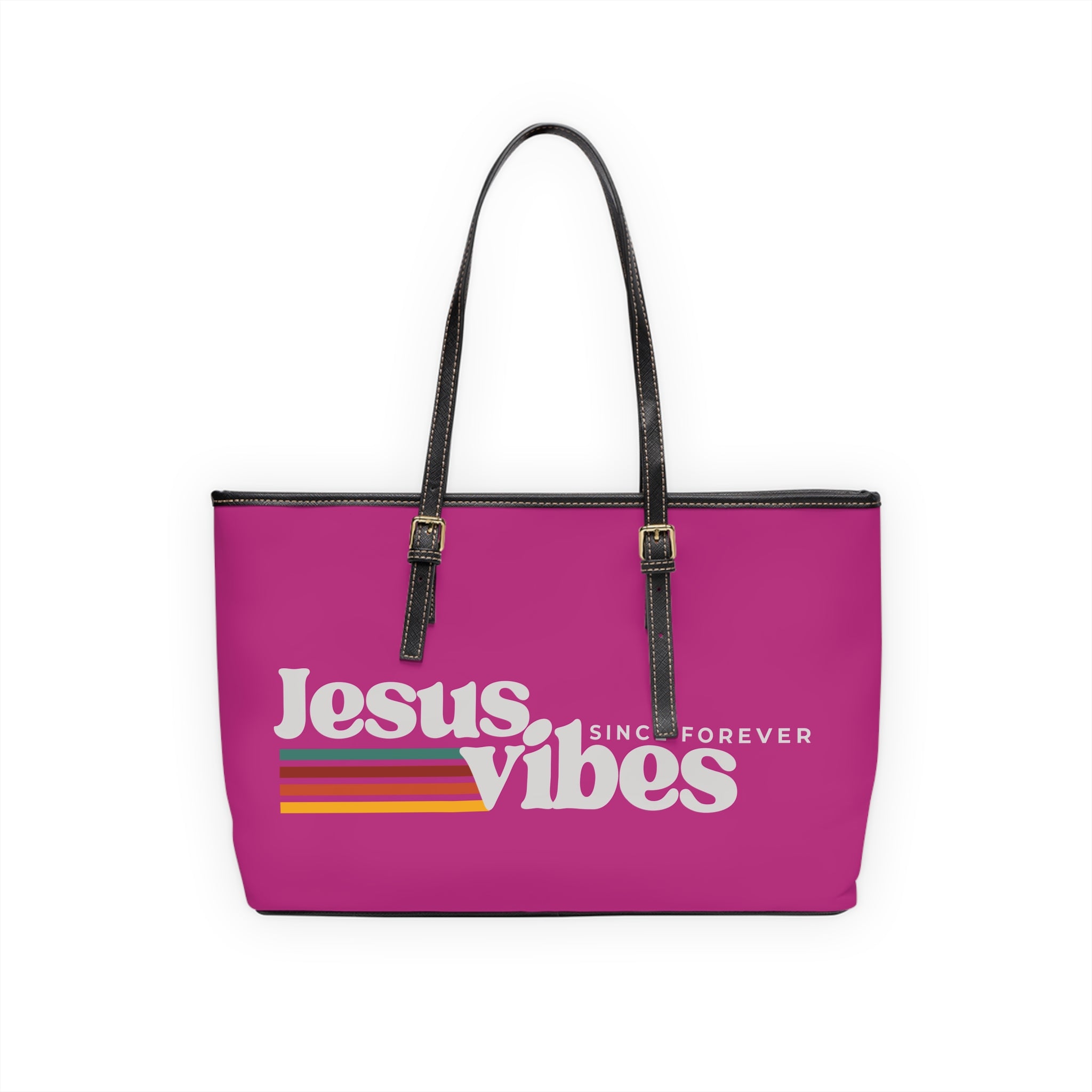 Jesus Vibes Handbag -  PU Leather Shoulder Bag