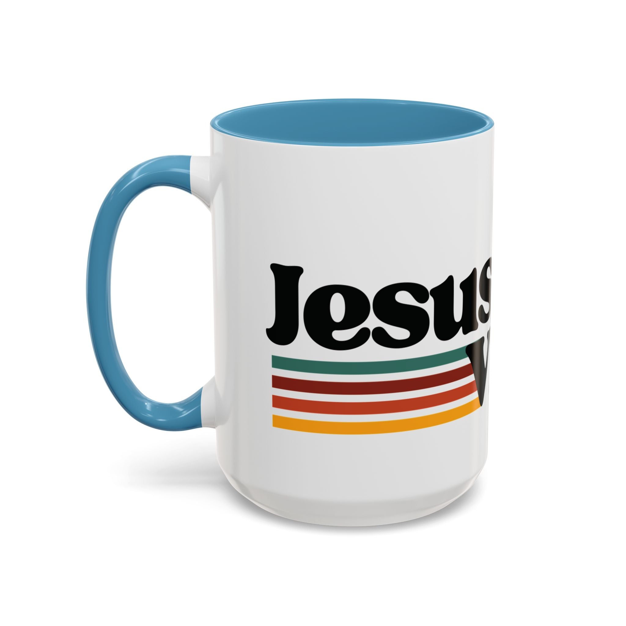 ☕️ Jesus Vibes Since Forever Mug – Retro Faith Edition, (11oz, 15oz) Christian Gifts, Christmas Gifts, Birthday Gifts, Gifts for Her, Gifts for Him, Gifts for Ministry, Retro Coffee Mugs