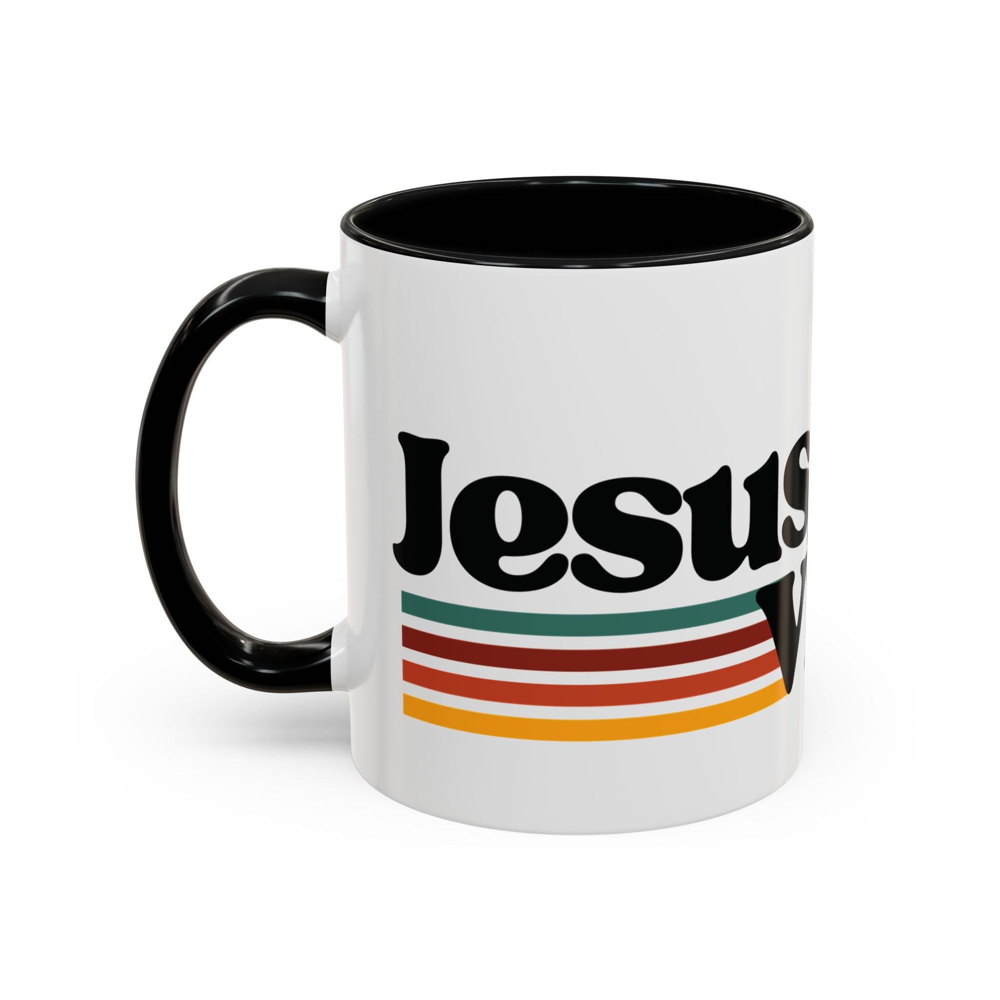 ☕️ Jesus Vibes Since Forever Mug – Retro Faith Edition, (11oz, 15oz) Christian Gifts, Christmas Gifts, Birthday Gifts, Gifts for Her, Gifts for Him, Gifts for Ministry, Retro Coffee Mugs