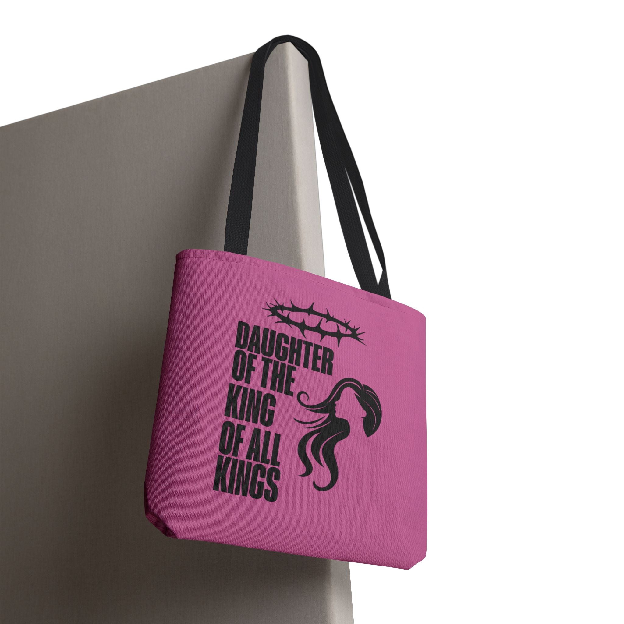 Daughter of the King Tote Bag -Pink