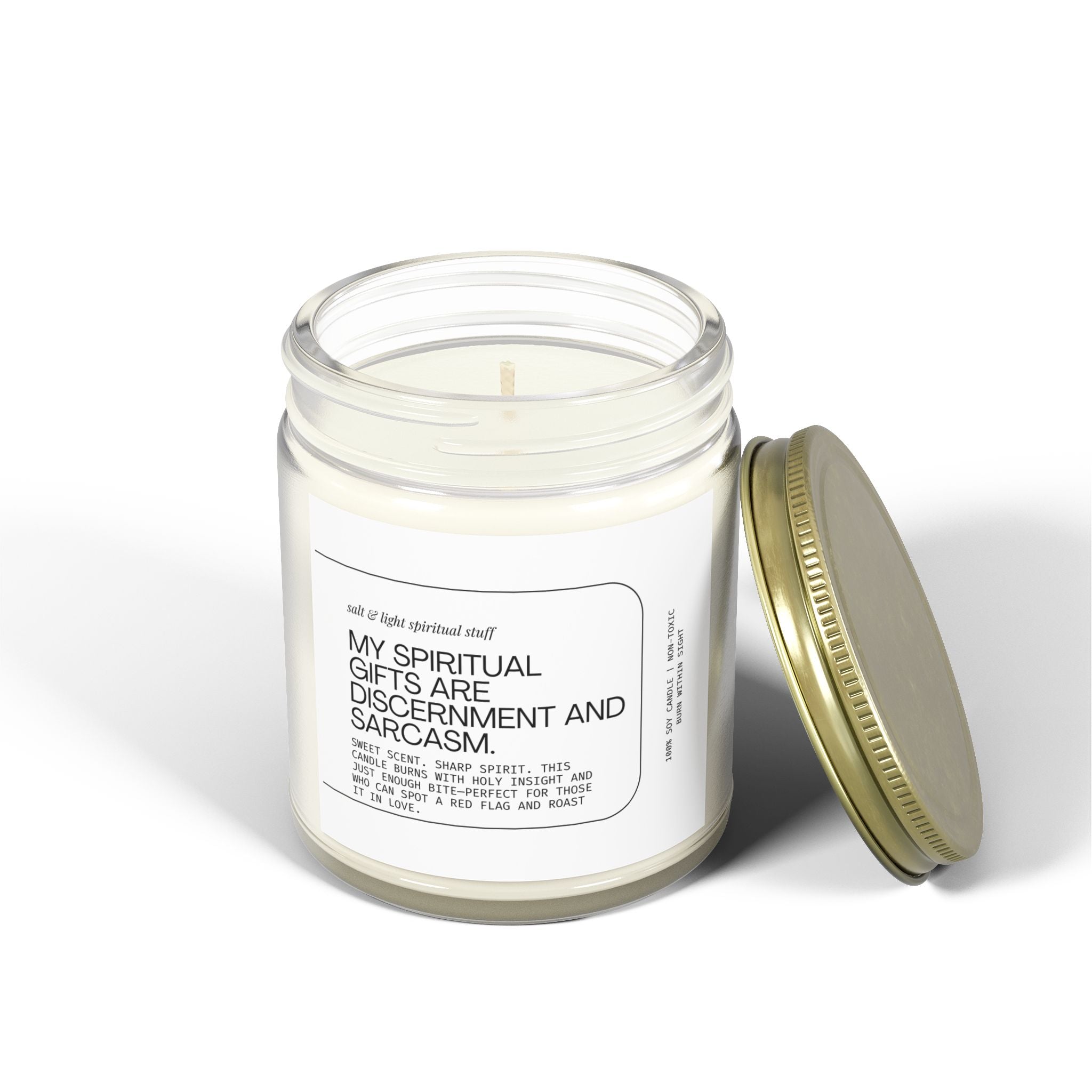 🕯️ Discernment & Sarcasm Candle