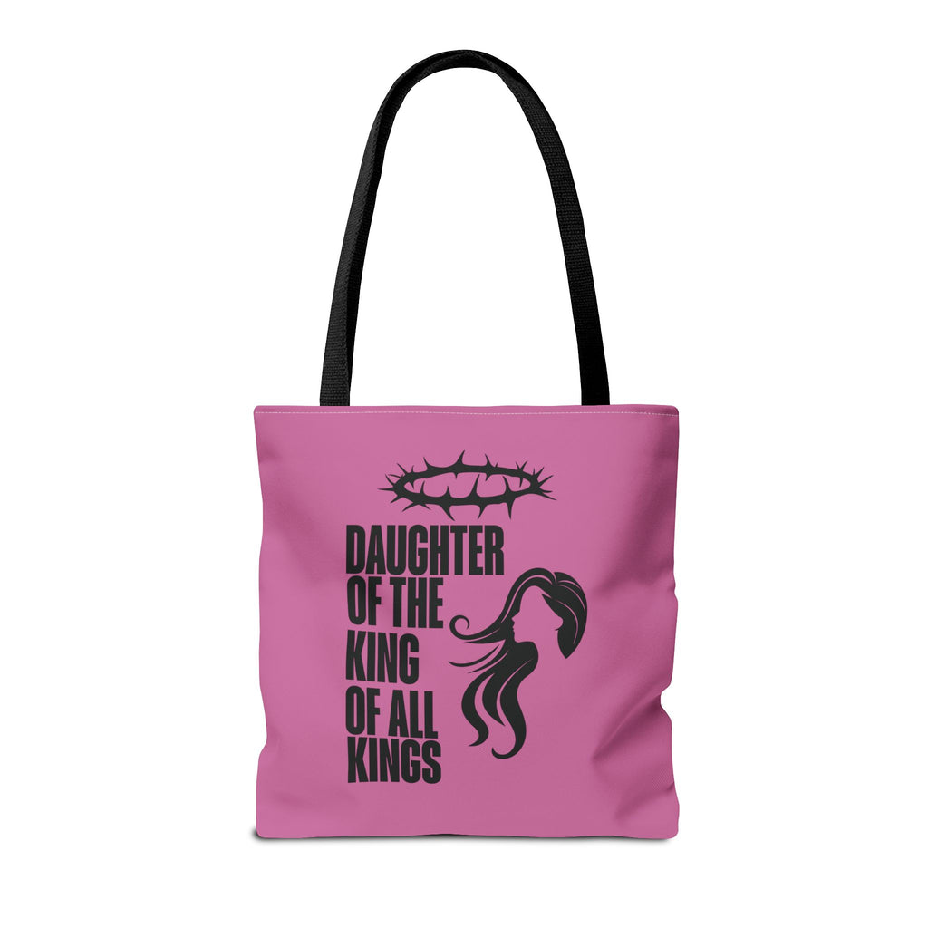 Daughter of the King Tote Bag -Pink