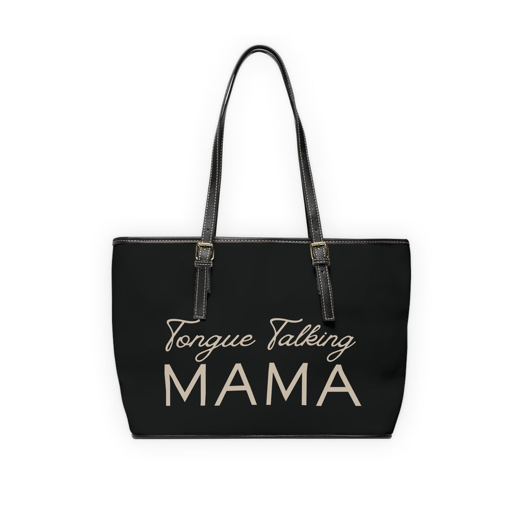 Tongue Talkin' Mama Handbag - PU Leather Shoulder Bag