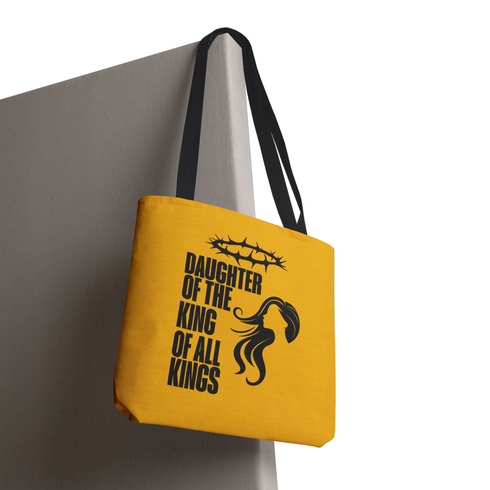 Daughter of the King Tote Bag -Yellow