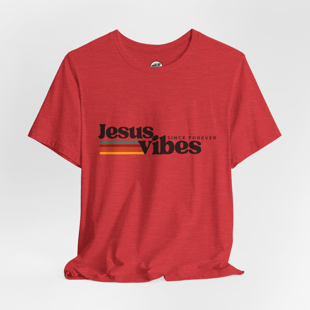 Jesus Vibes Tee, Perfect for Gift, Casual Wear, Christian Clothing, Gifts for Ministry, Christmas Gifts, Birthday Gifts, Gifts for Her, Gifts for Friends