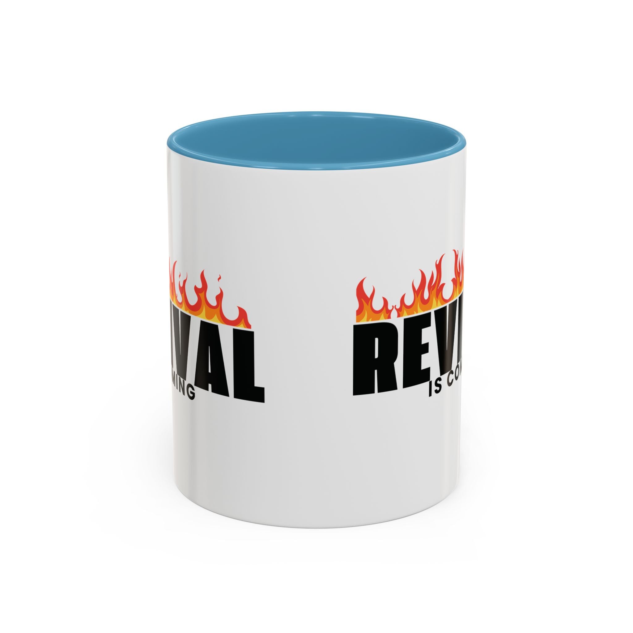 Revival is Coming Mug – Bold Faith, Multiple Colors Ceramic Coffee Mug (11, 15oz), Gifts for Church, Christmas Gifts, Birthday Gifts, Baptism Gifts, Gifts for Her, Gifts for Him, Gifts for Ministry