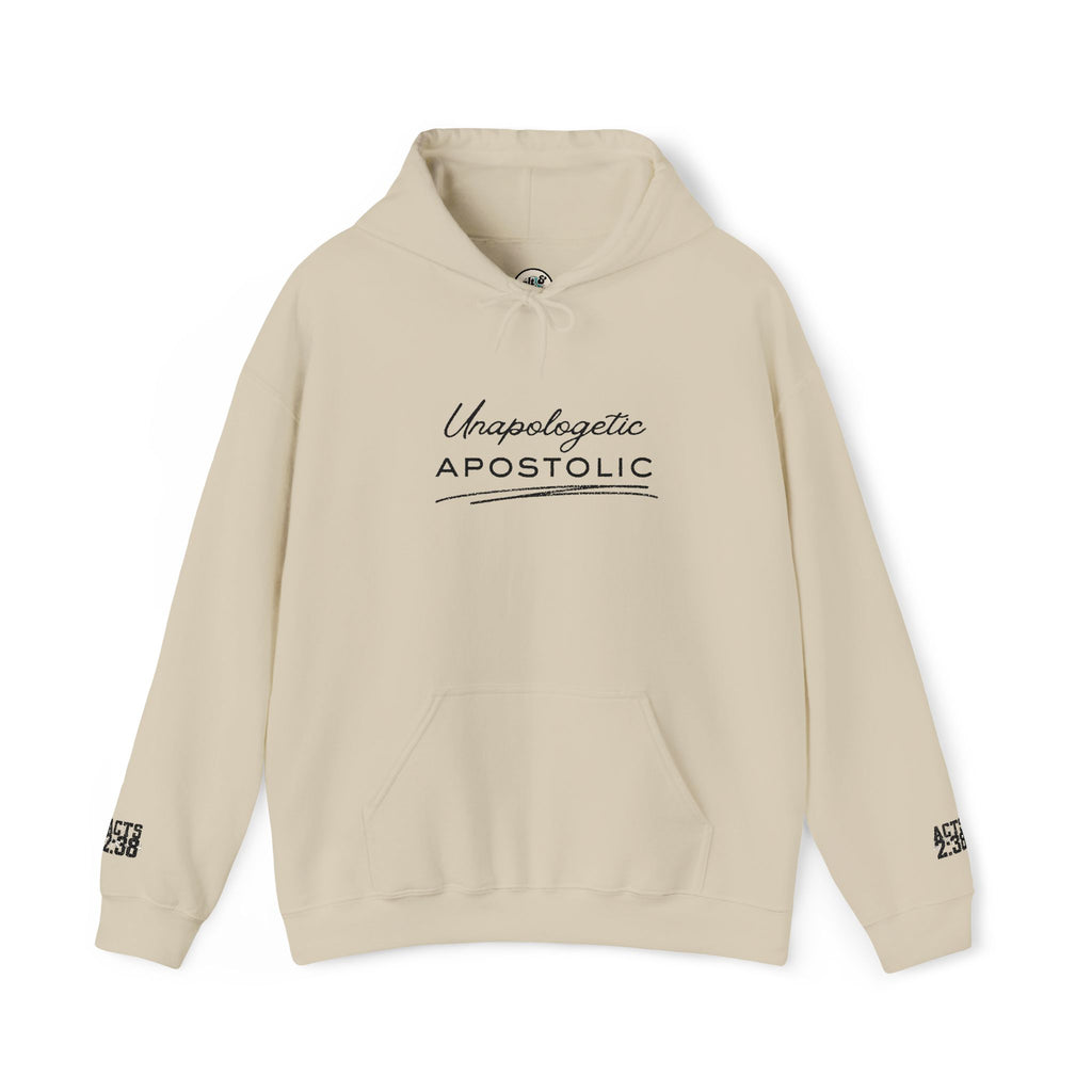 Unapologetic Apostolic Embroidered Unisex Heavy Blend™ Hooded Sweatshirt, Religious Gifts, Christian Apparel, Christmas Gifts, Gifts for Her, Gifts for Him, Gifts for Teenagers, Birthday Gifts
