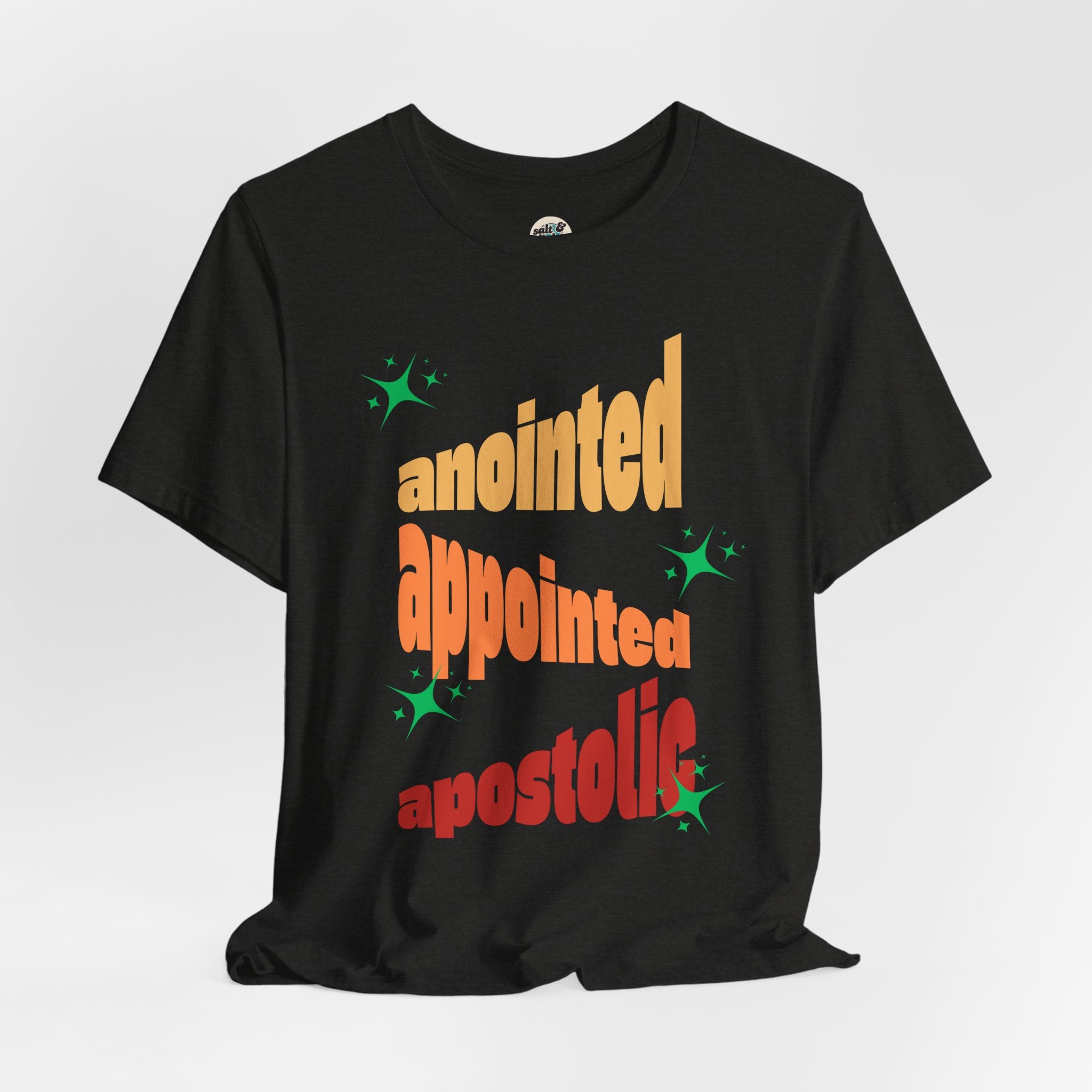 Anointed Tee, Perfect for Gift, Casual Wear, Christian Clothing, Gifts for Ministry, Christmas Gifts, Birthday Gifts, Gifts for Her, Gifts for Friends