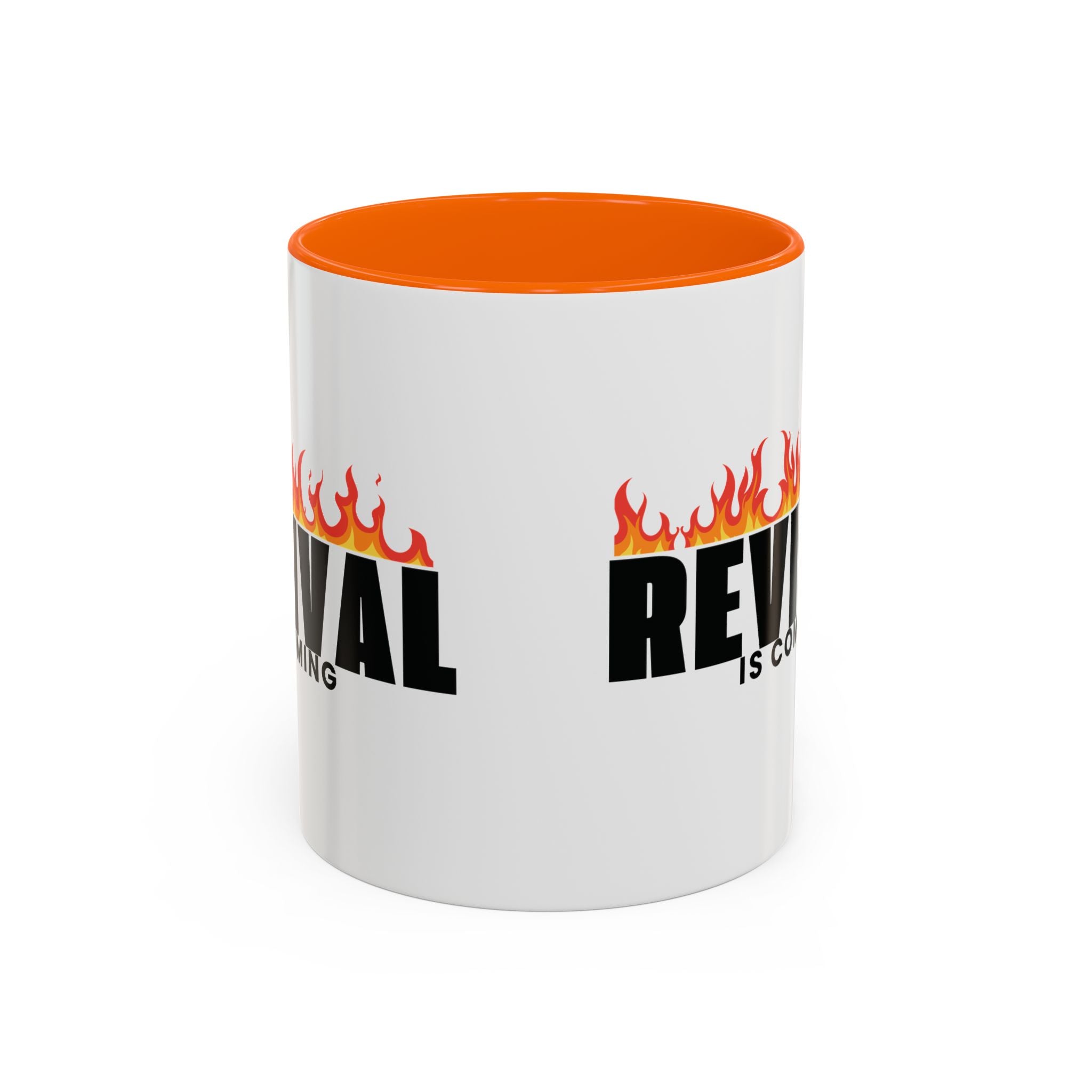 Revival is Coming Mug – Bold Faith, Multiple Colors Ceramic Coffee Mug (11, 15oz), Gifts for Church, Christmas Gifts, Birthday Gifts, Baptism Gifts, Gifts for Her, Gifts for Him, Gifts for Ministry