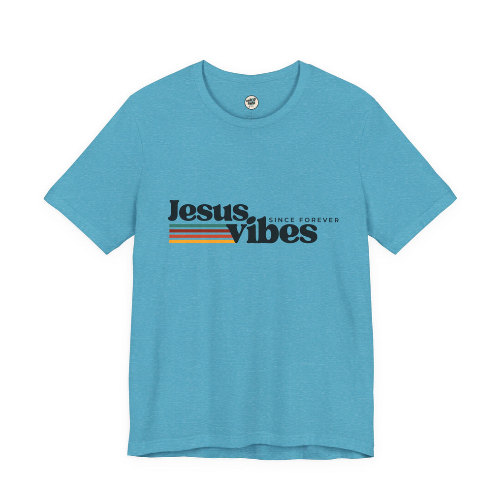 Jesus Vibes Tee, Perfect for Gift, Casual Wear, Christian Clothing, Gifts for Ministry, Christmas Gifts, Birthday Gifts, Gifts for Her, Gifts for Friends