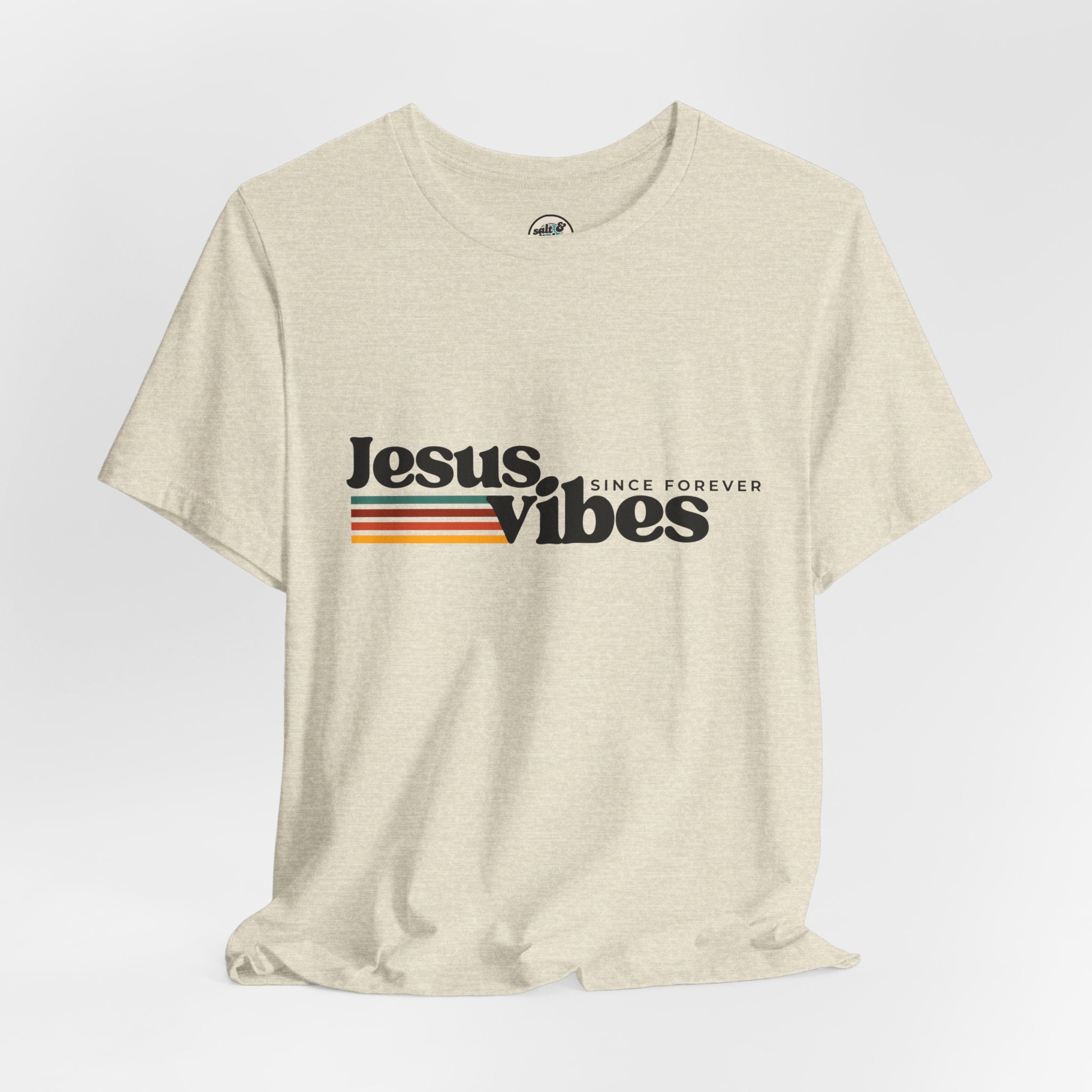 Jesus Vibes Tee, Perfect for Gift, Casual Wear, Christian Clothing, Gifts for Ministry, Christmas Gifts, Birthday Gifts, Gifts for Her, Gifts for Friends