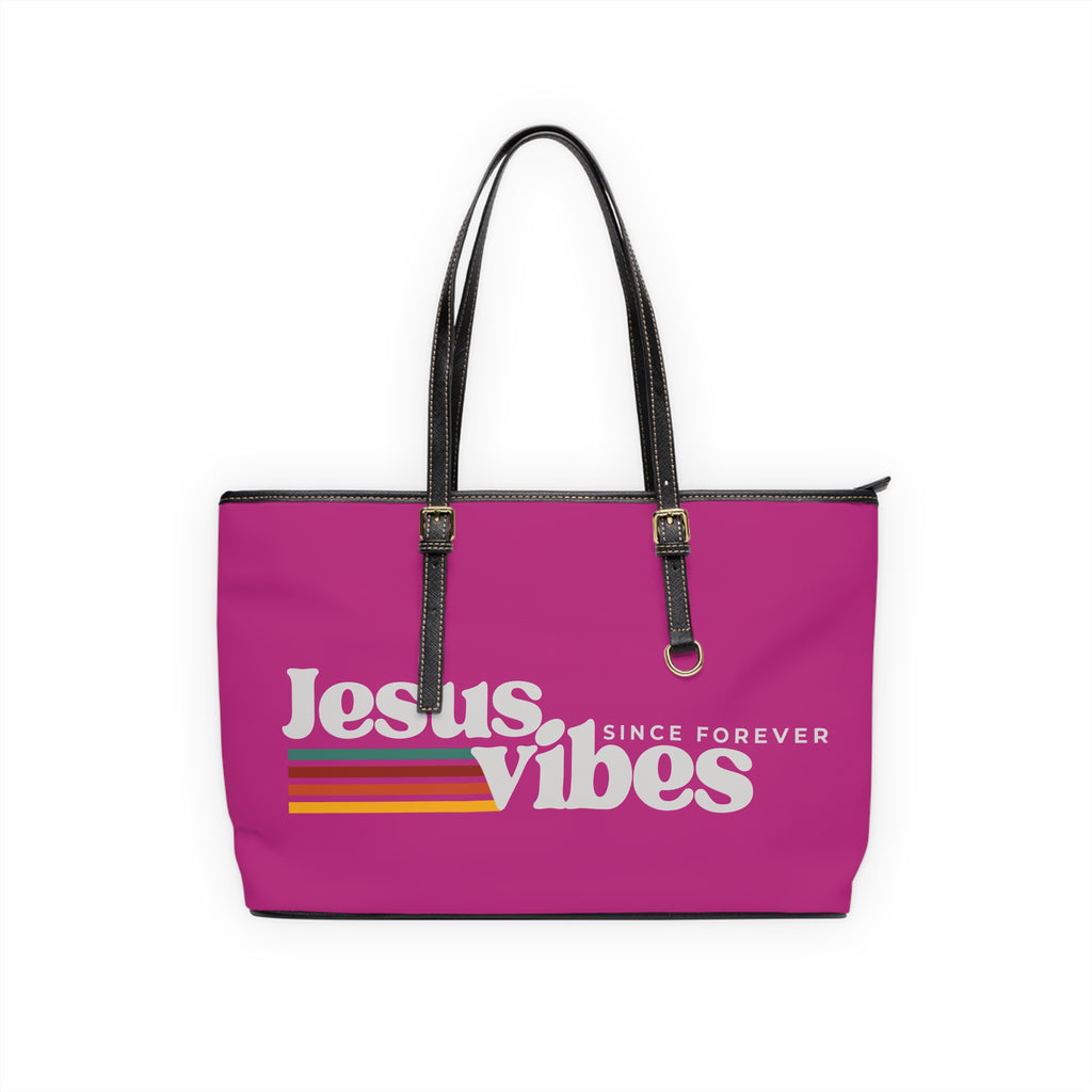 Jesus Vibes Handbag -  PU Leather Shoulder Bag