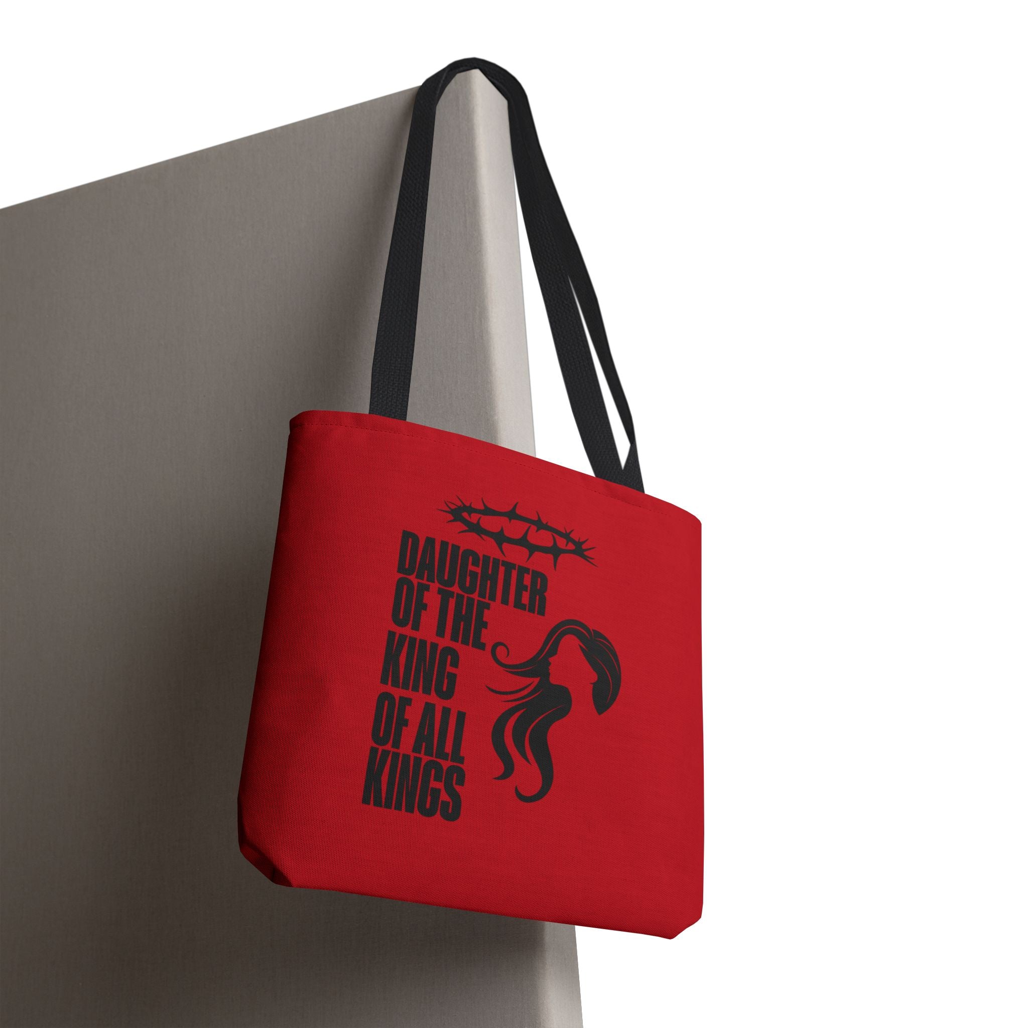 Daughter of the King Tote Bag -Red