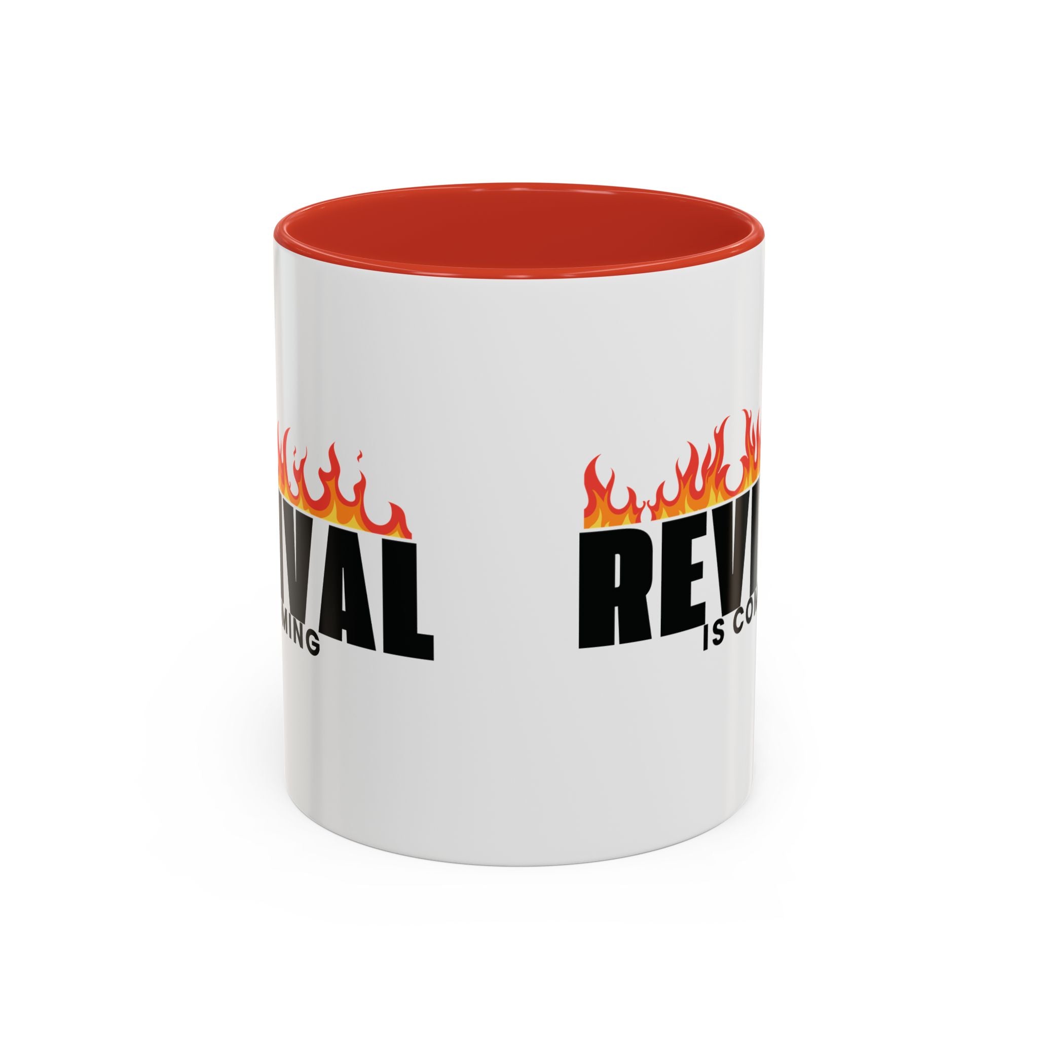 Revival is Coming Mug – Bold Faith, Multiple Colors Ceramic Coffee Mug (11, 15oz), Gifts for Church, Christmas Gifts, Birthday Gifts, Baptism Gifts, Gifts for Her, Gifts for Him, Gifts for Ministry