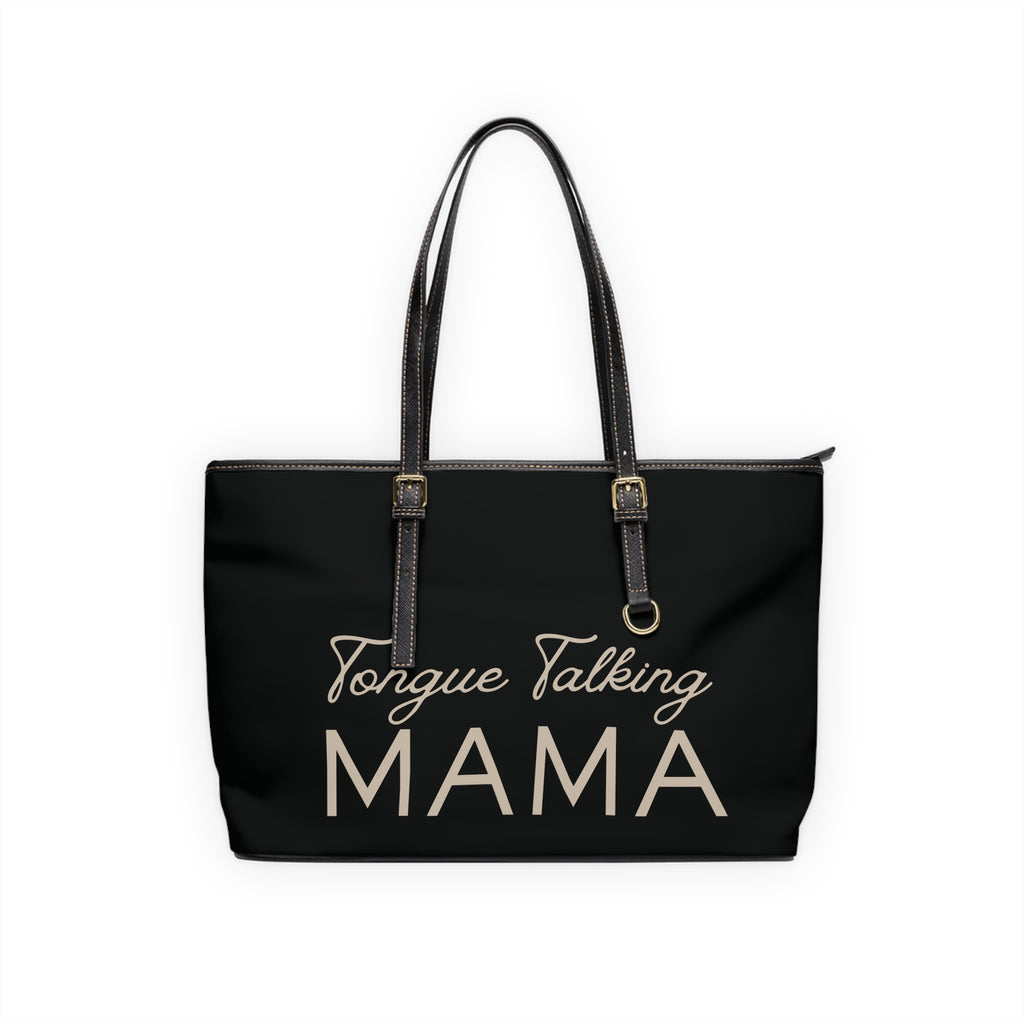Tongue Talkin' Mama Handbag - PU Leather Shoulder Bag