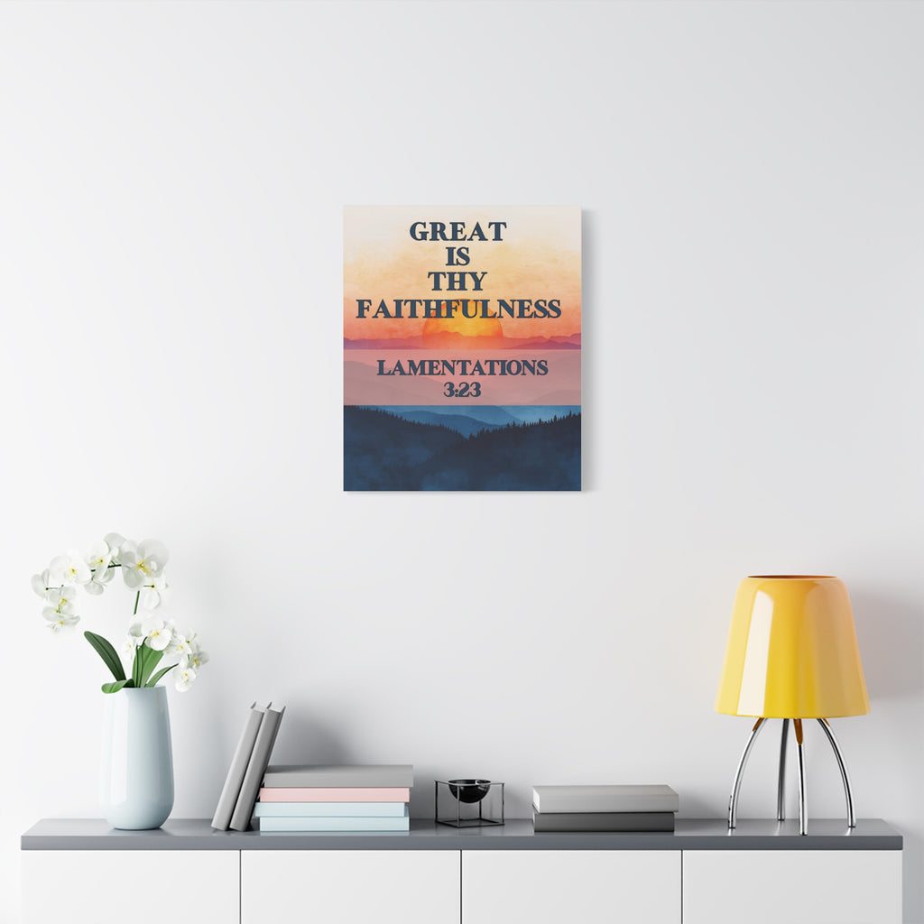 Great Is Thy Faithfulness Wall Art