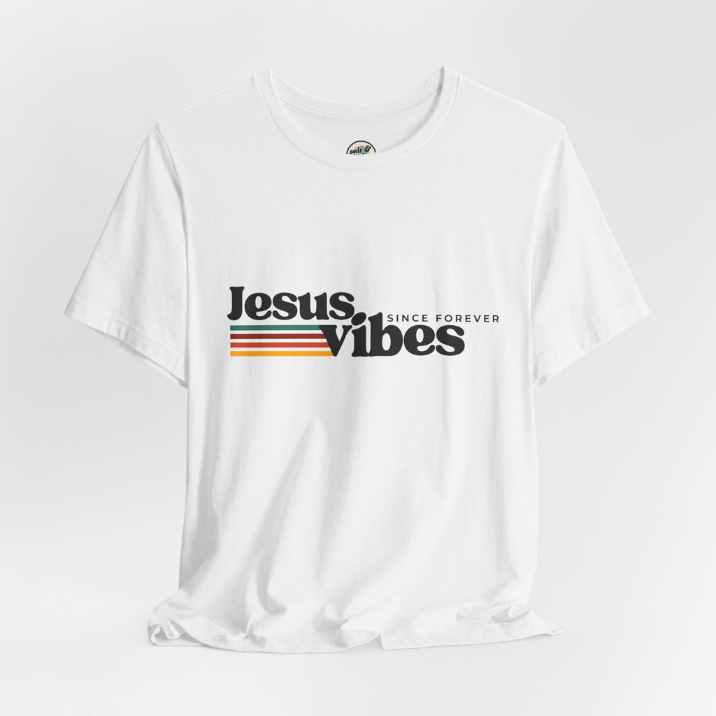 Jesus Vibes Tee, Perfect for Gift, Casual Wear, Christian Clothing, Gifts for Ministry, Christmas Gifts, Birthday Gifts, Gifts for Her, Gifts for Friends