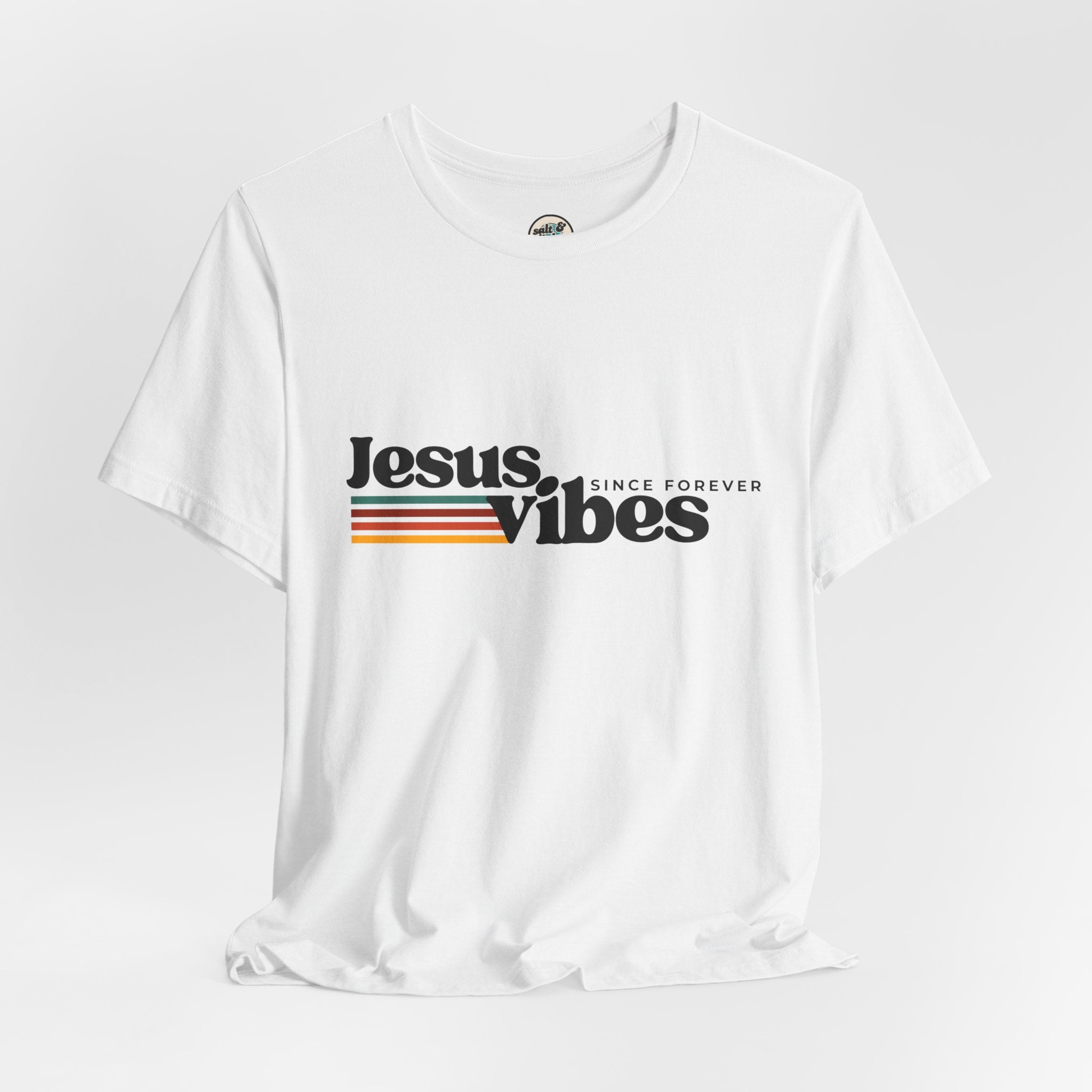 Jesus Vibes Tee, Perfect for Gift, Casual Wear, Christian Clothing, Gifts for Ministry, Christmas Gifts, Birthday Gifts, Gifts for Her, Gifts for Friends