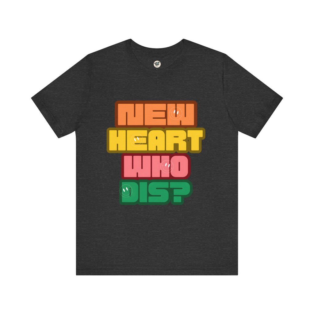New Heart Tee, Perfect for Gift, Casual Wear, Christian Clothing, Gifts for Ministry, Christmas Gifts, Birthday Gifts, Gifts for Her, Gifts for Friends