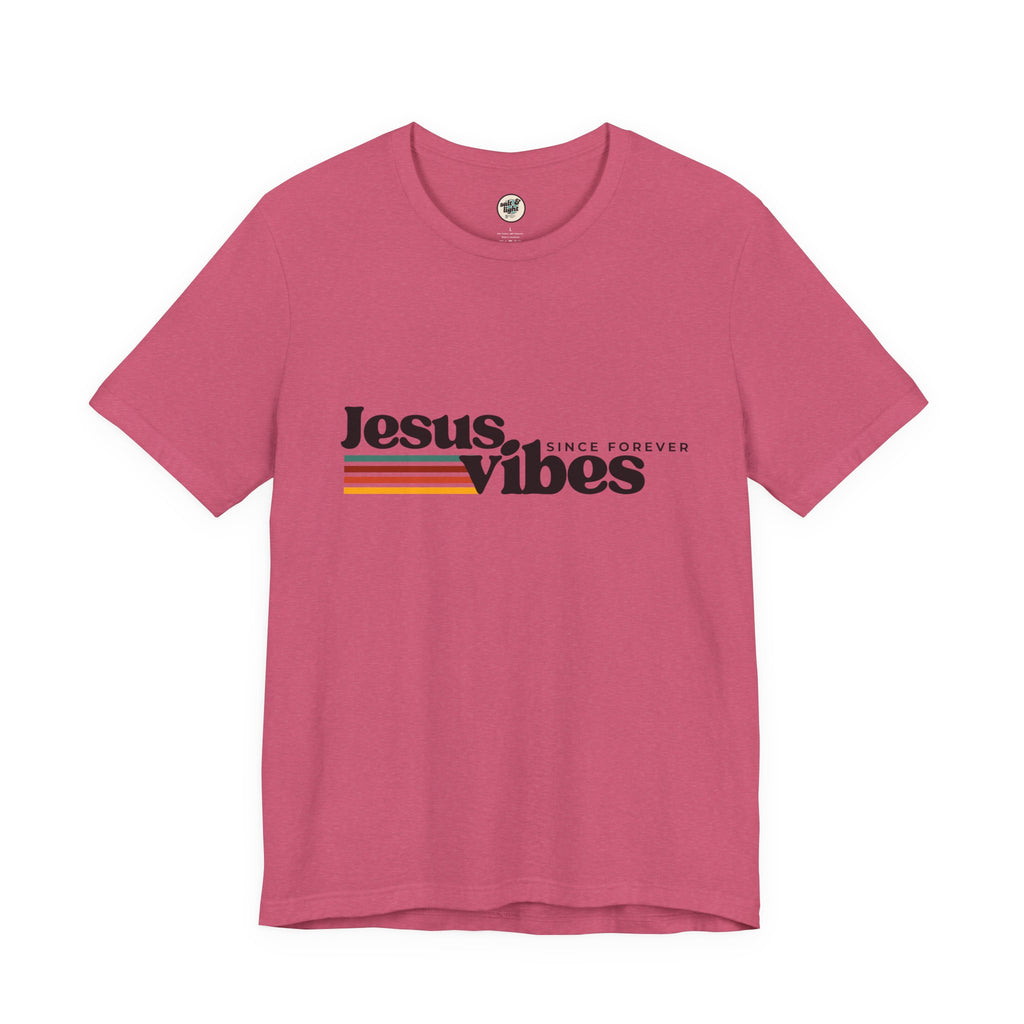 Jesus Vibes Tee, Perfect for Gift, Casual Wear, Christian Clothing, Gifts for Ministry, Christmas Gifts, Birthday Gifts, Gifts for Her, Gifts for Friends