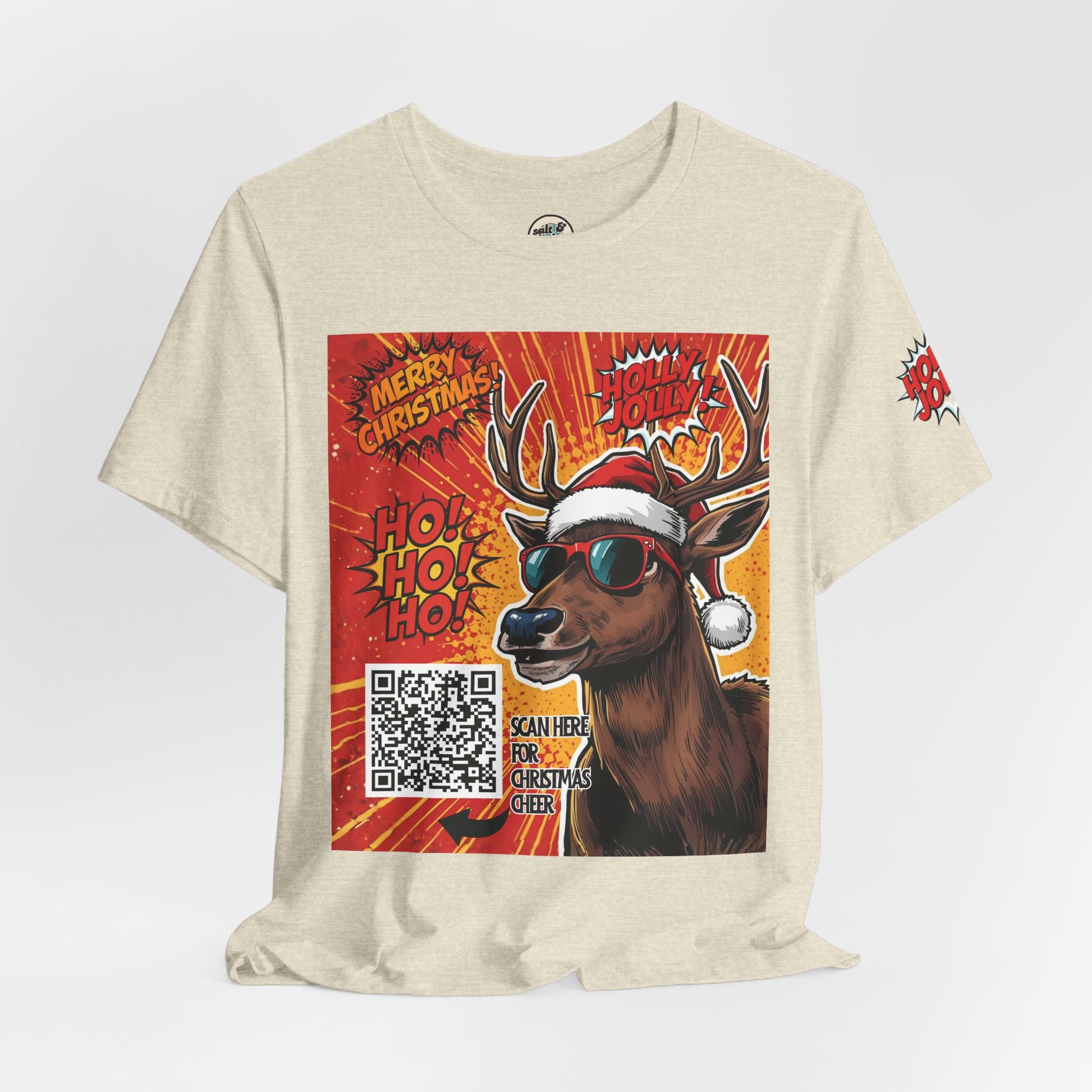 Run Run Rudolph Holiday Shirt w/ Spotify LinkPerfect for Gift, Casual Wear, Party, Humor, Vintage Style