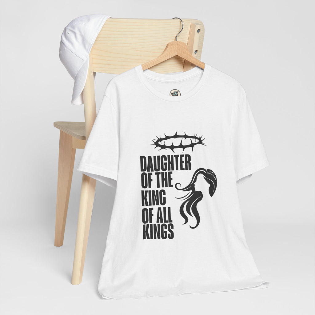 Daughter of the King Tee, Perfect for Gift, Casual Wear, Christian Clothing, Gifts for Ministry, Christmas Gifts, Birthday Gifts, Gifts for Her, Gifts for Friends