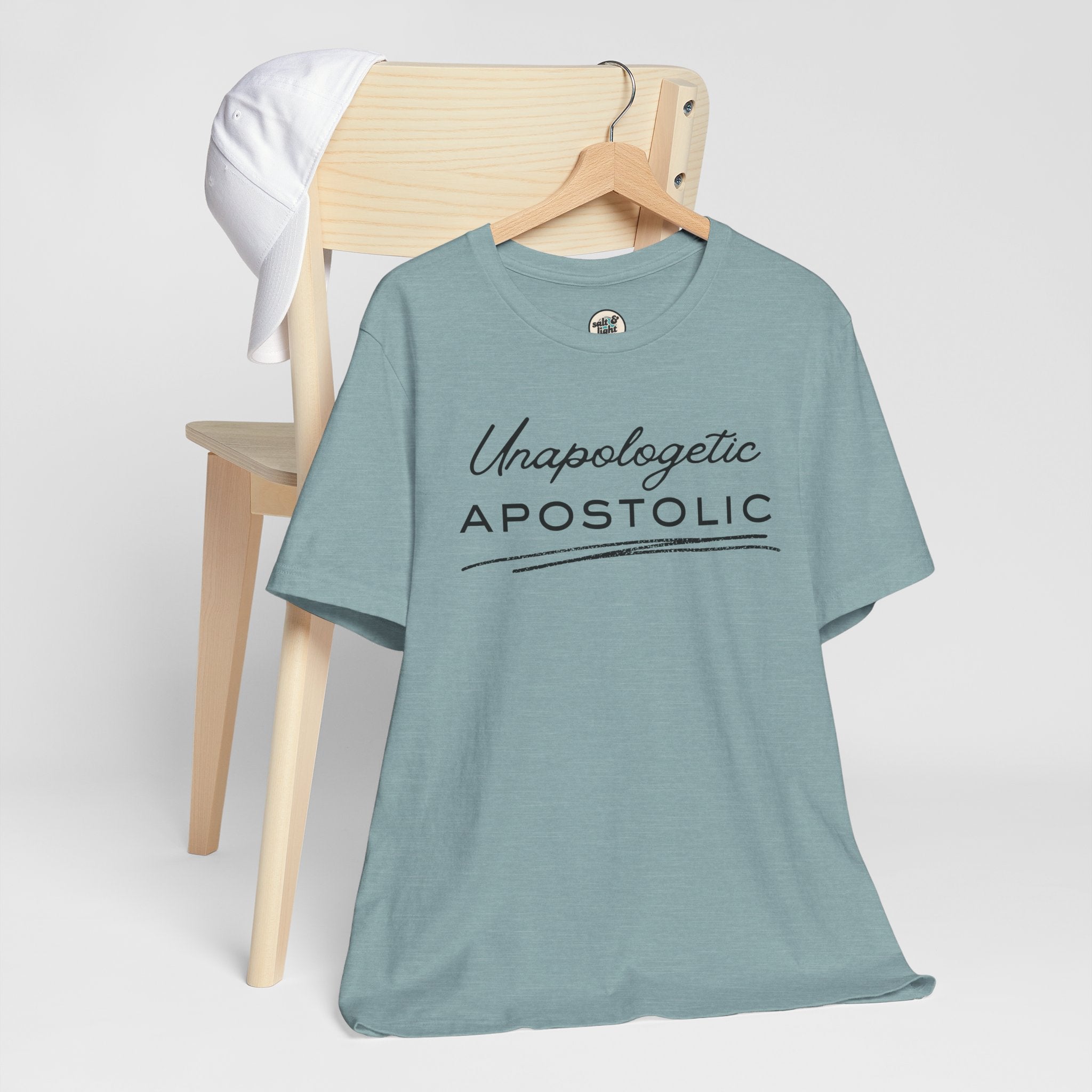 Unapologetic Apostolic Tee | Perfect for Gift, Casual Wear, Christian Clothing, Gifts for Ministry, Christmas Gifts, Birthday Gifts, Gifts for Her, Gifts for Friends