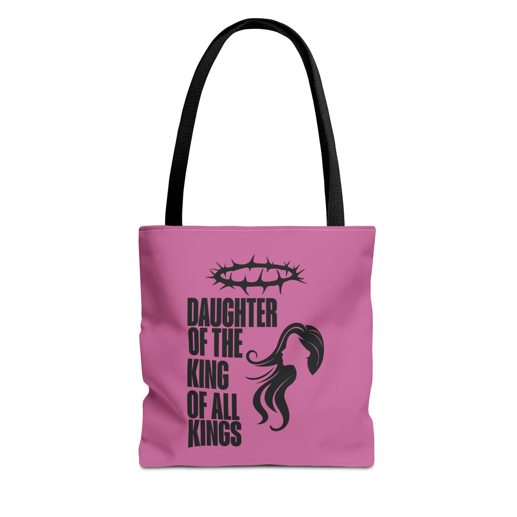 Daughter of the King Tote Bag -Pink
