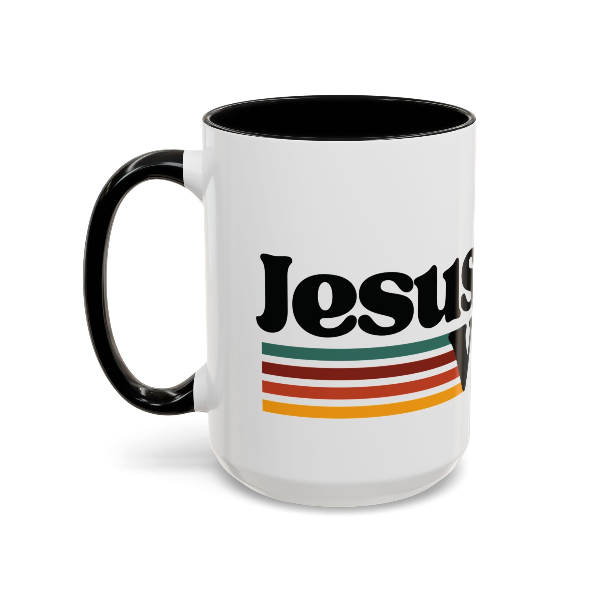 ☕️ Jesus Vibes Since Forever Mug – Retro Faith Edition, (11oz, 15oz) Christian Gifts, Christmas Gifts, Birthday Gifts, Gifts for Her, Gifts for Him, Gifts for Ministry, Retro Coffee Mugs