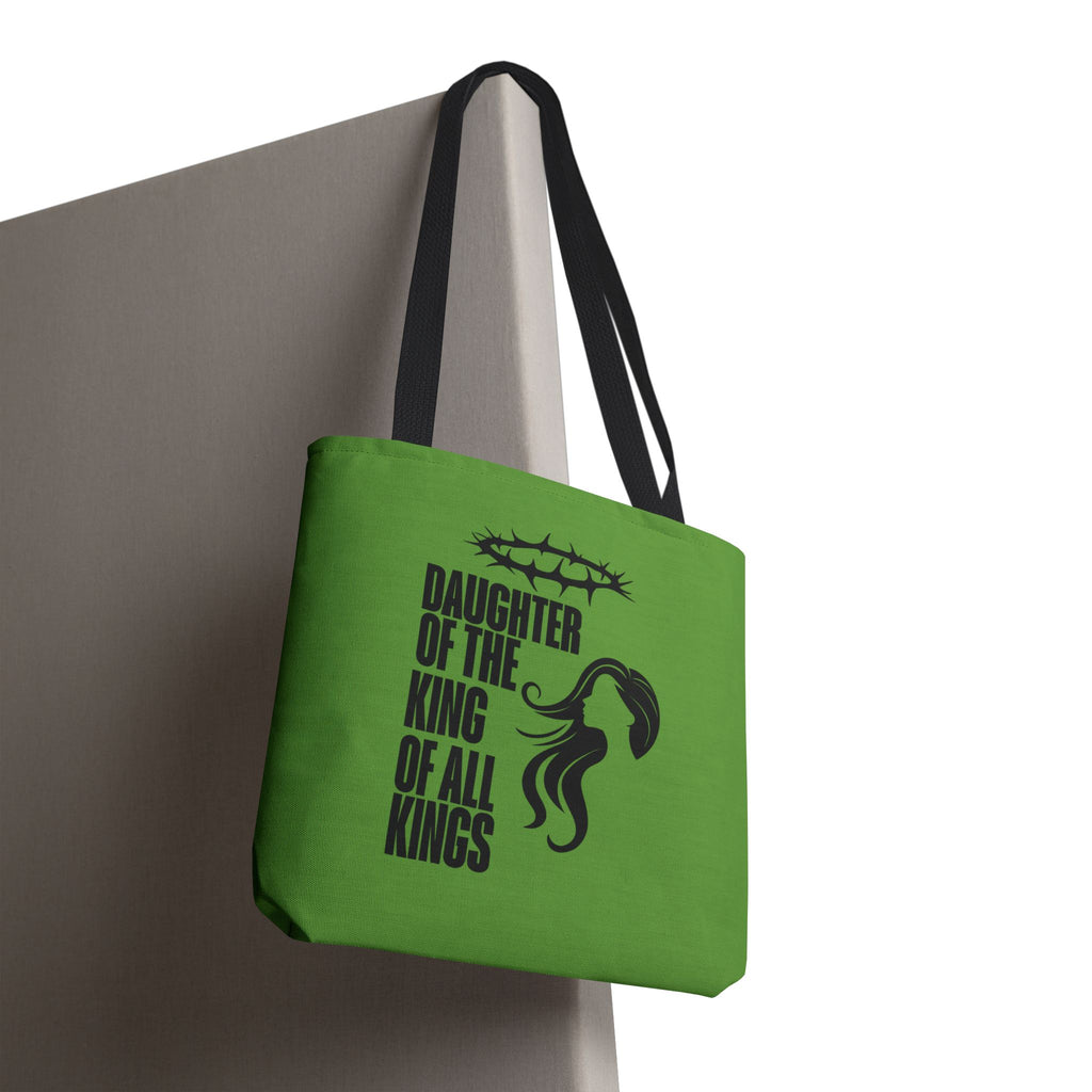 Daughter of the King Tote Bag -Green