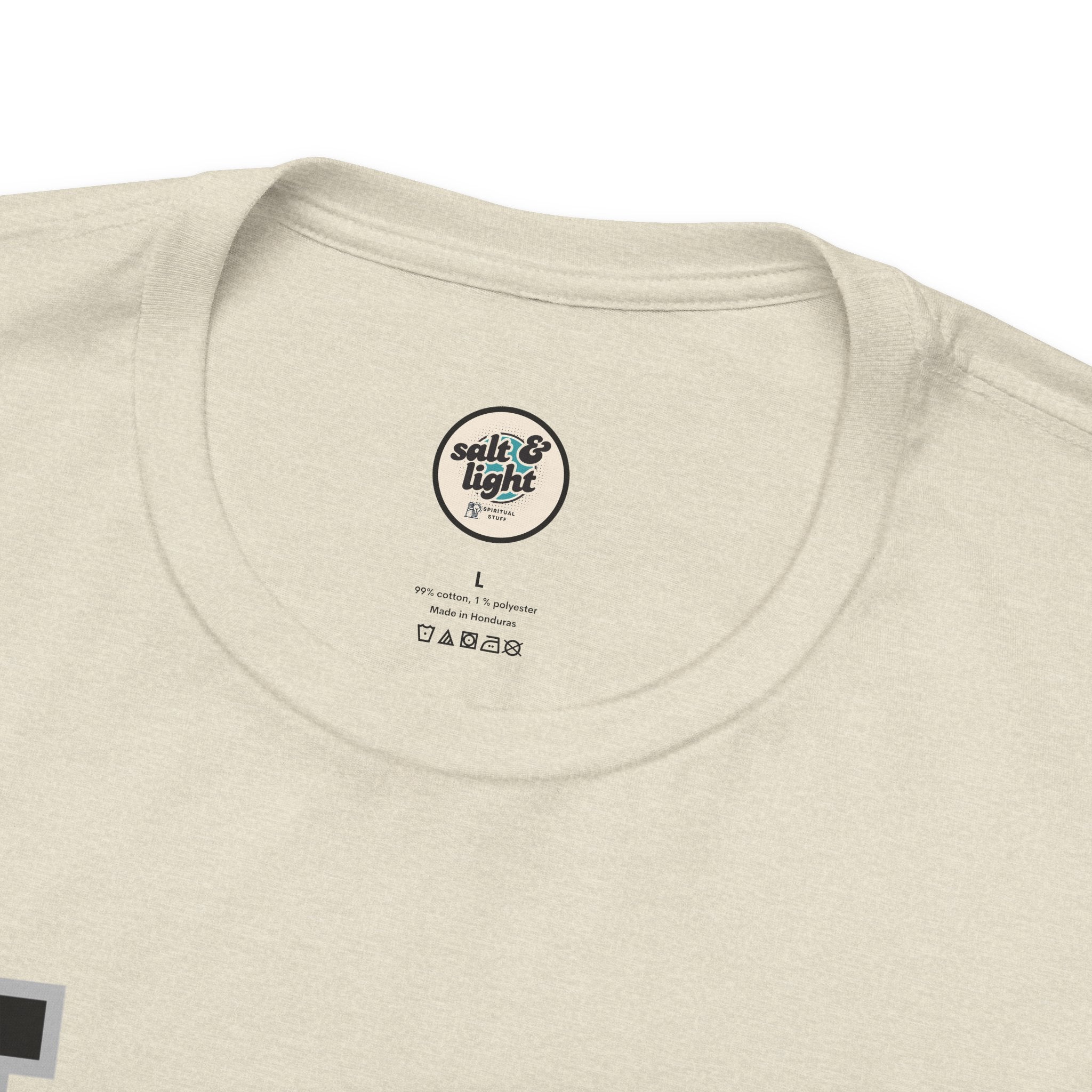 Be of Good Cheer John 16:33 Tee | Perfect for Gift, Casual Wear, Christian Clothing, Gifts for Ministry, Christmas Gifts, Birthday Gifts, Gifts for Her, Gifts for Friends