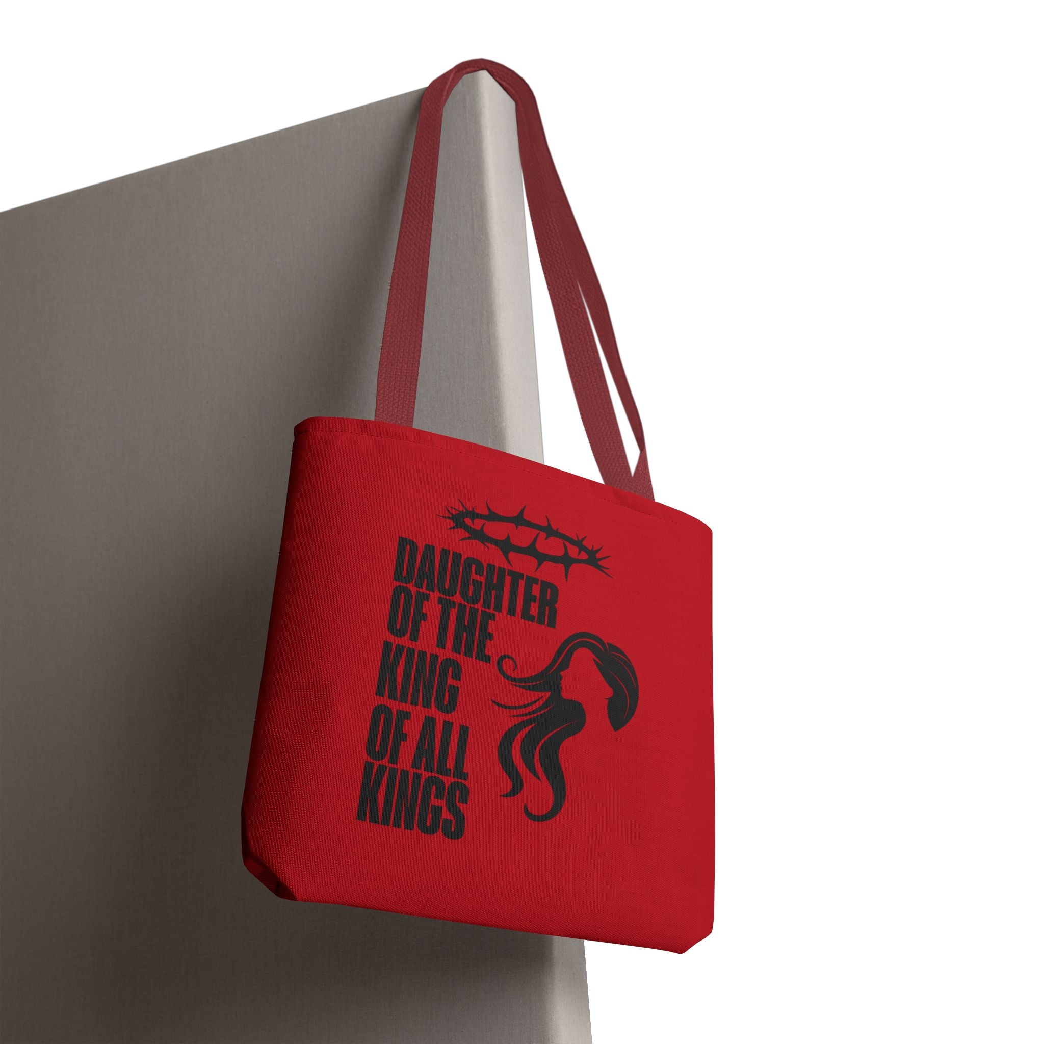 Daughter of the King Tote Bag -Red