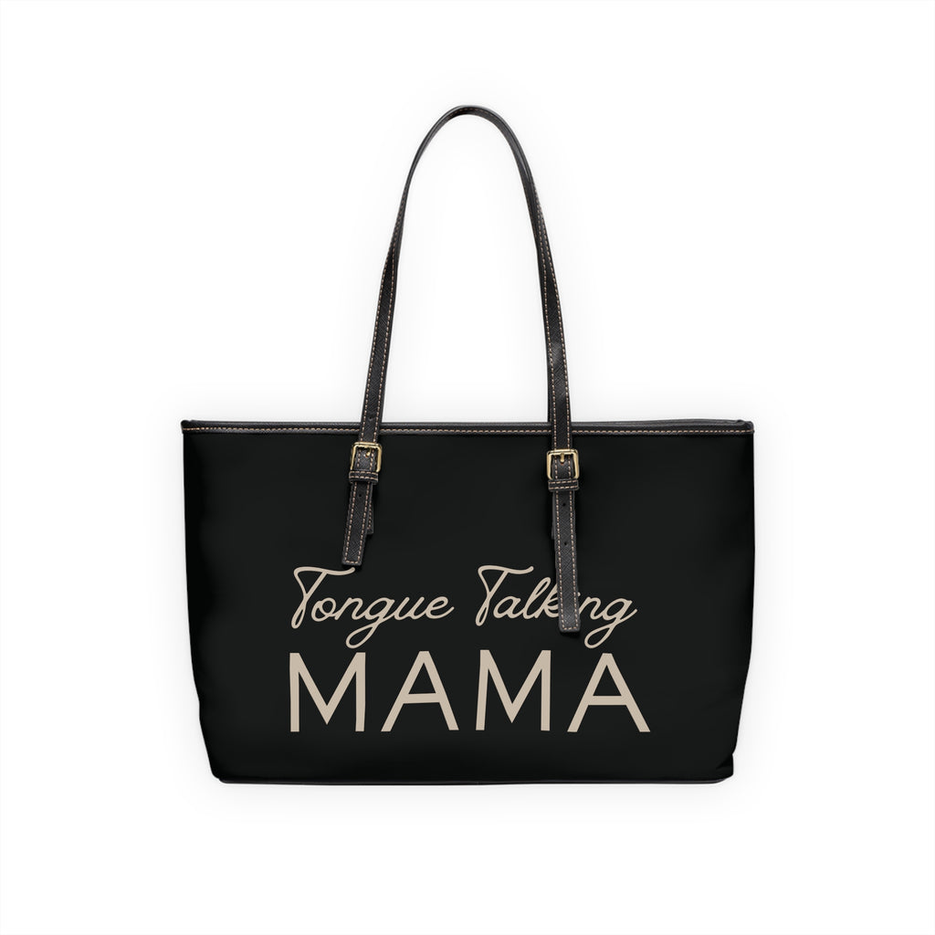 Tongue Talkin' Mama Handbag - PU Leather Shoulder Bag