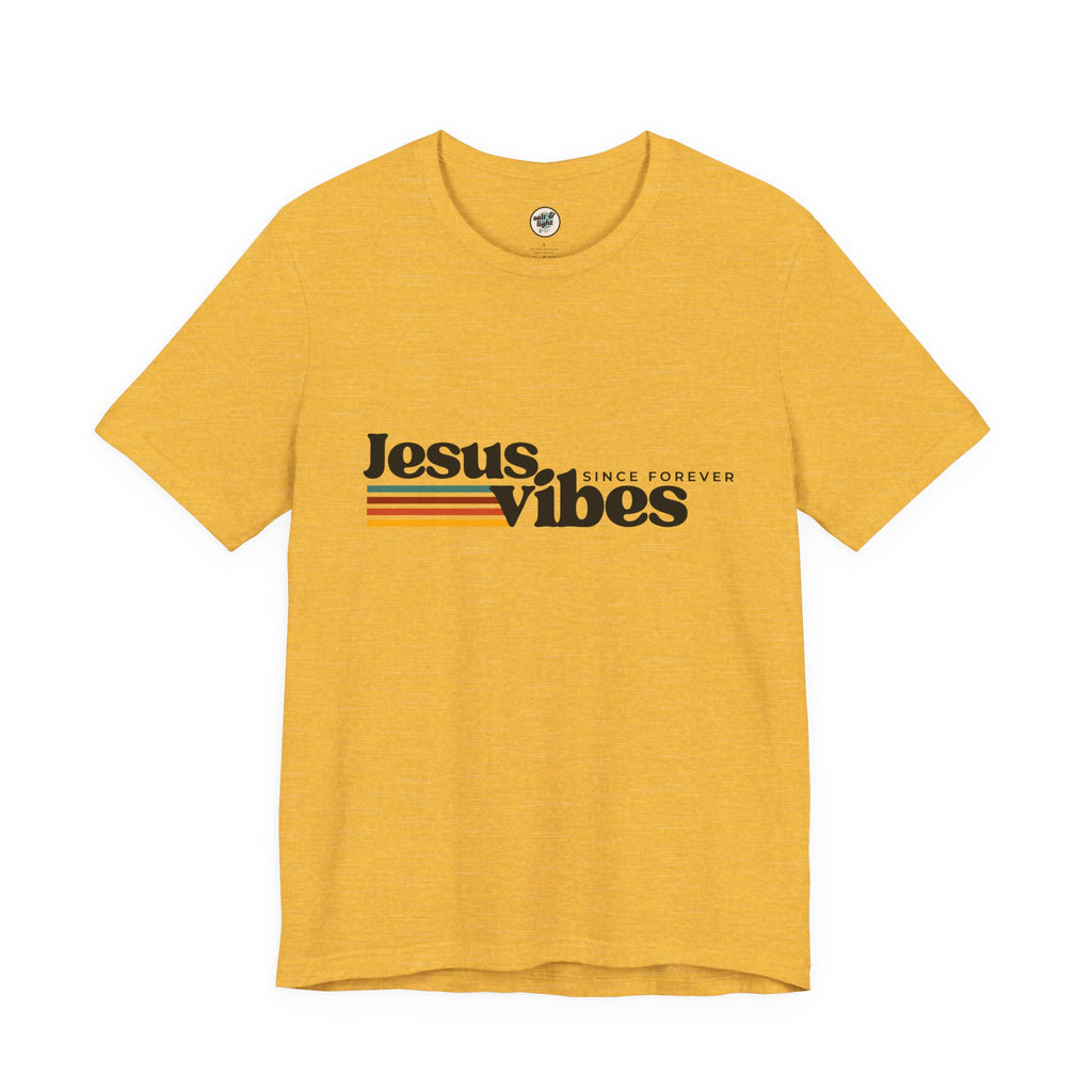 Jesus Vibes Tee, Perfect for Gift, Casual Wear, Christian Clothing, Gifts for Ministry, Christmas Gifts, Birthday Gifts, Gifts for Her, Gifts for Friends